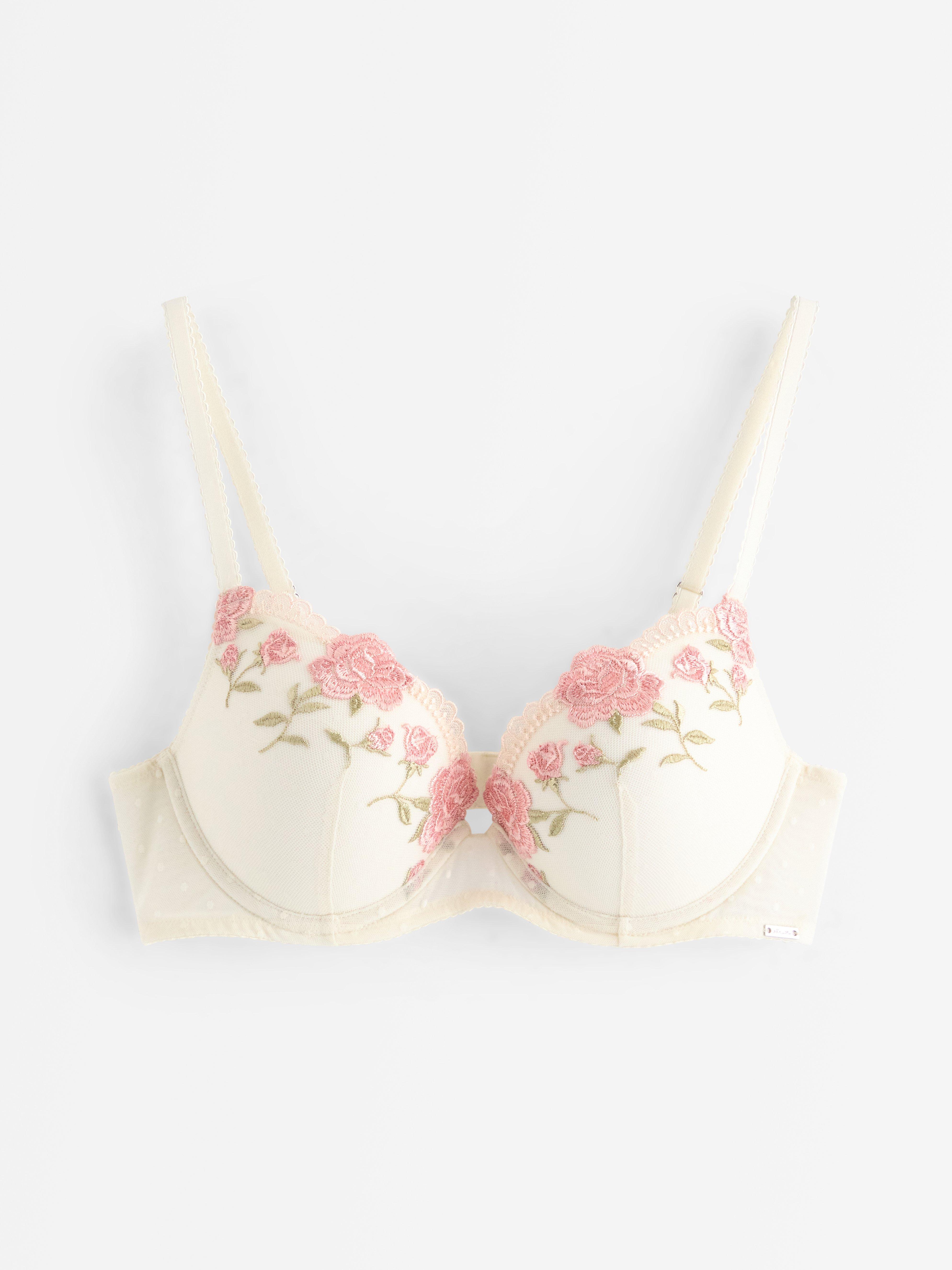 Malva push up-bh - Underkläder - Vit