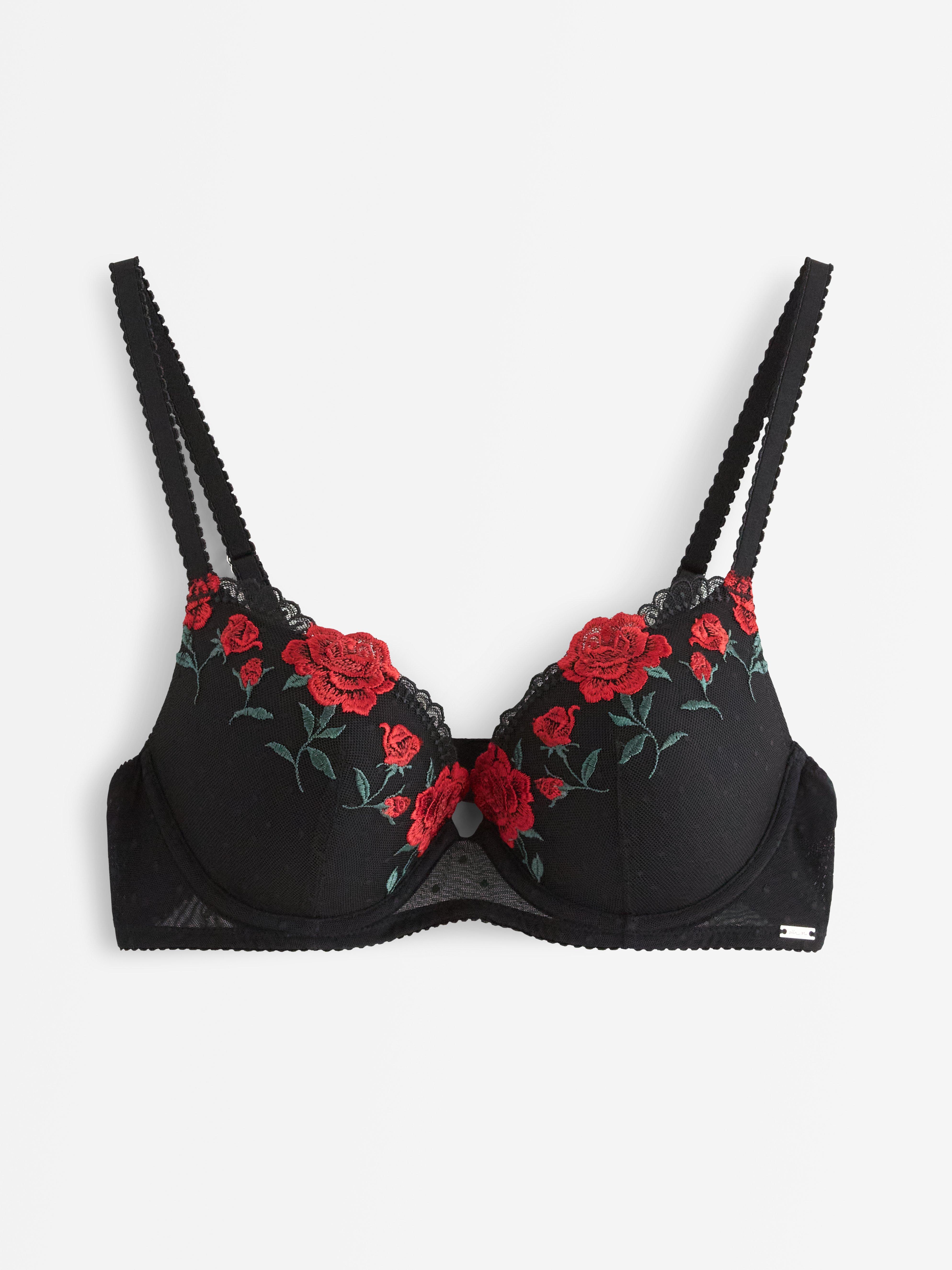 Malva Push up Bra - Lingerie - Black