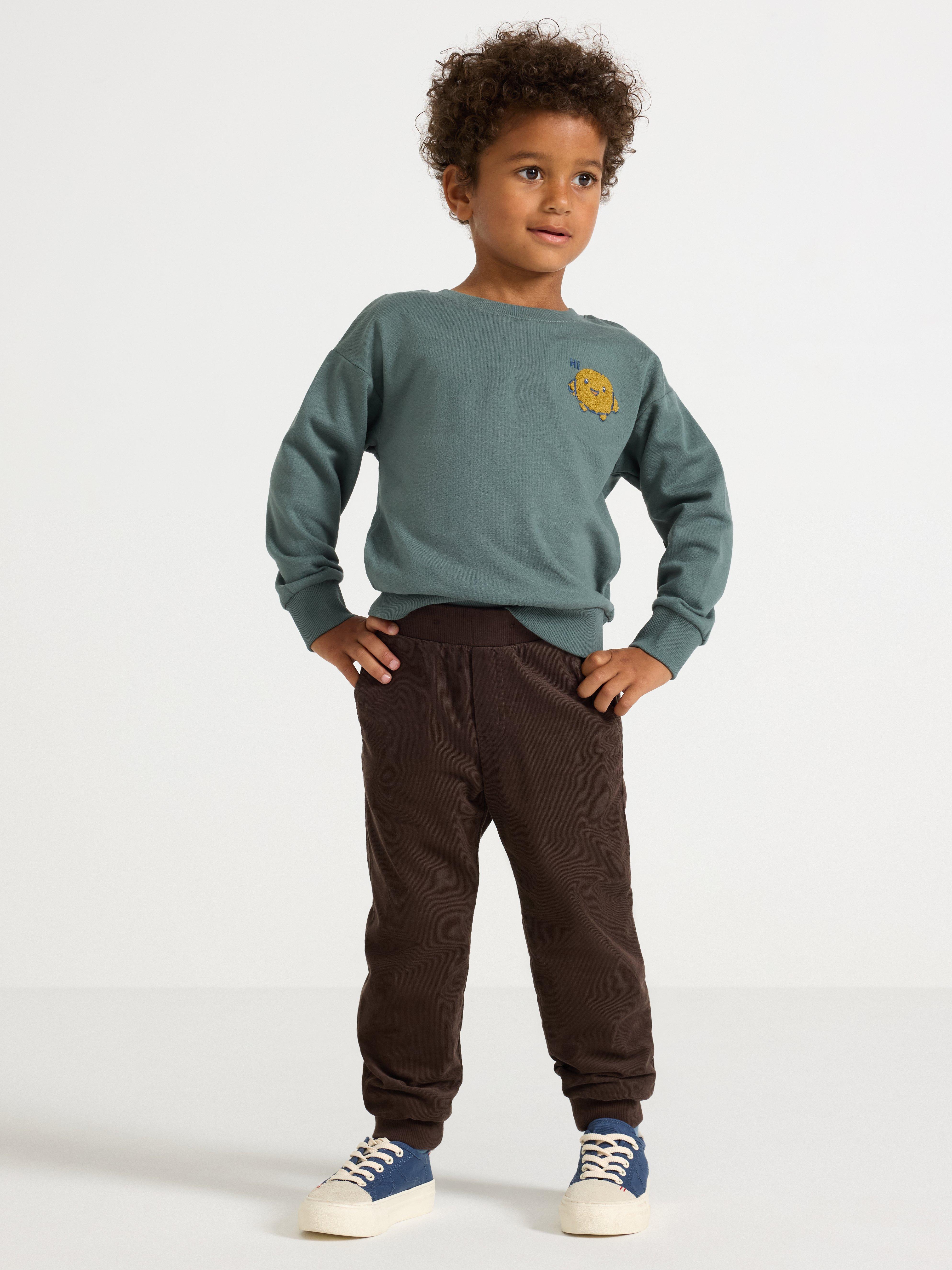 Trousers - Kids Wear - Brown