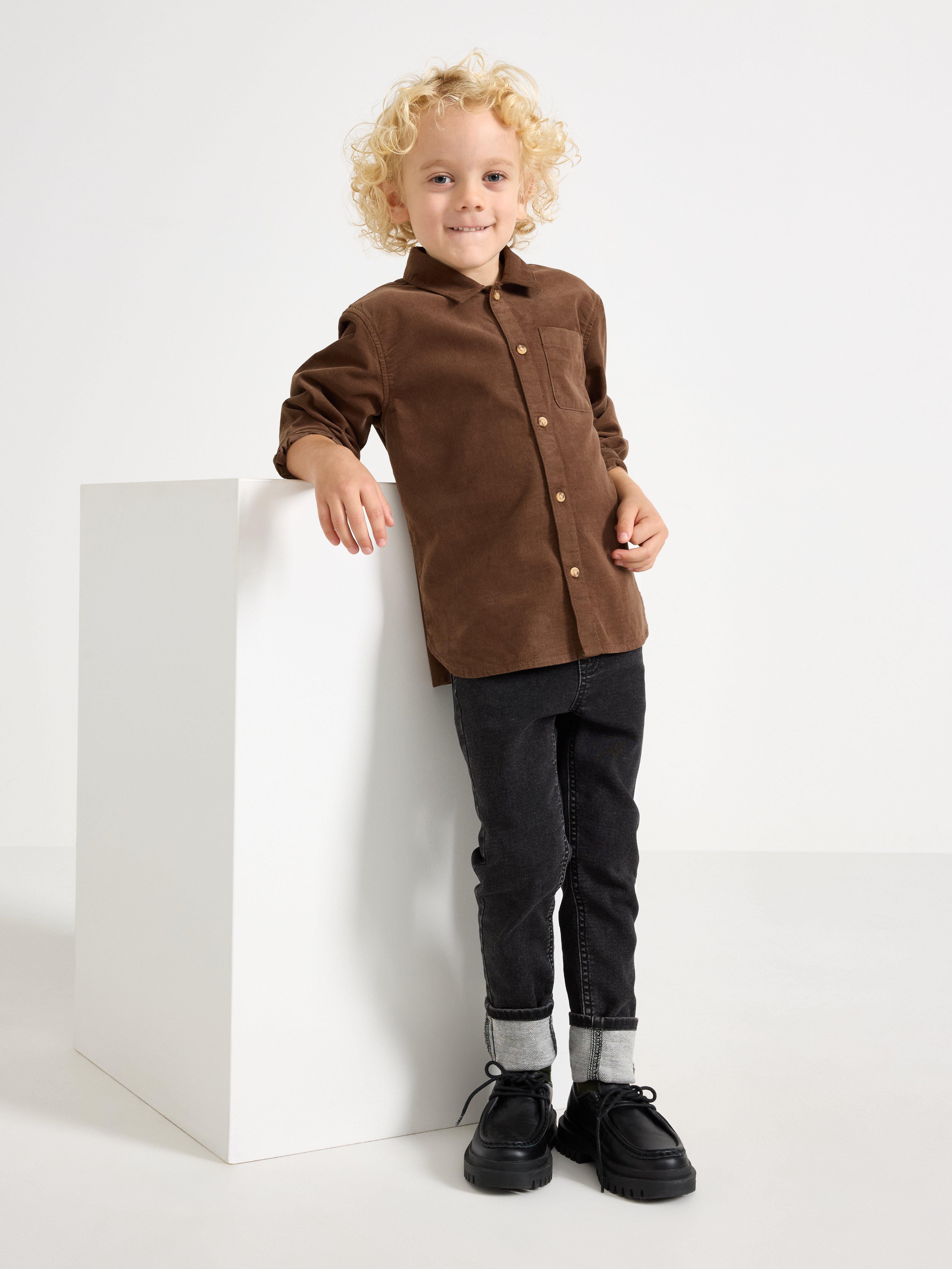 Shirt - Kids Wear - Brown
