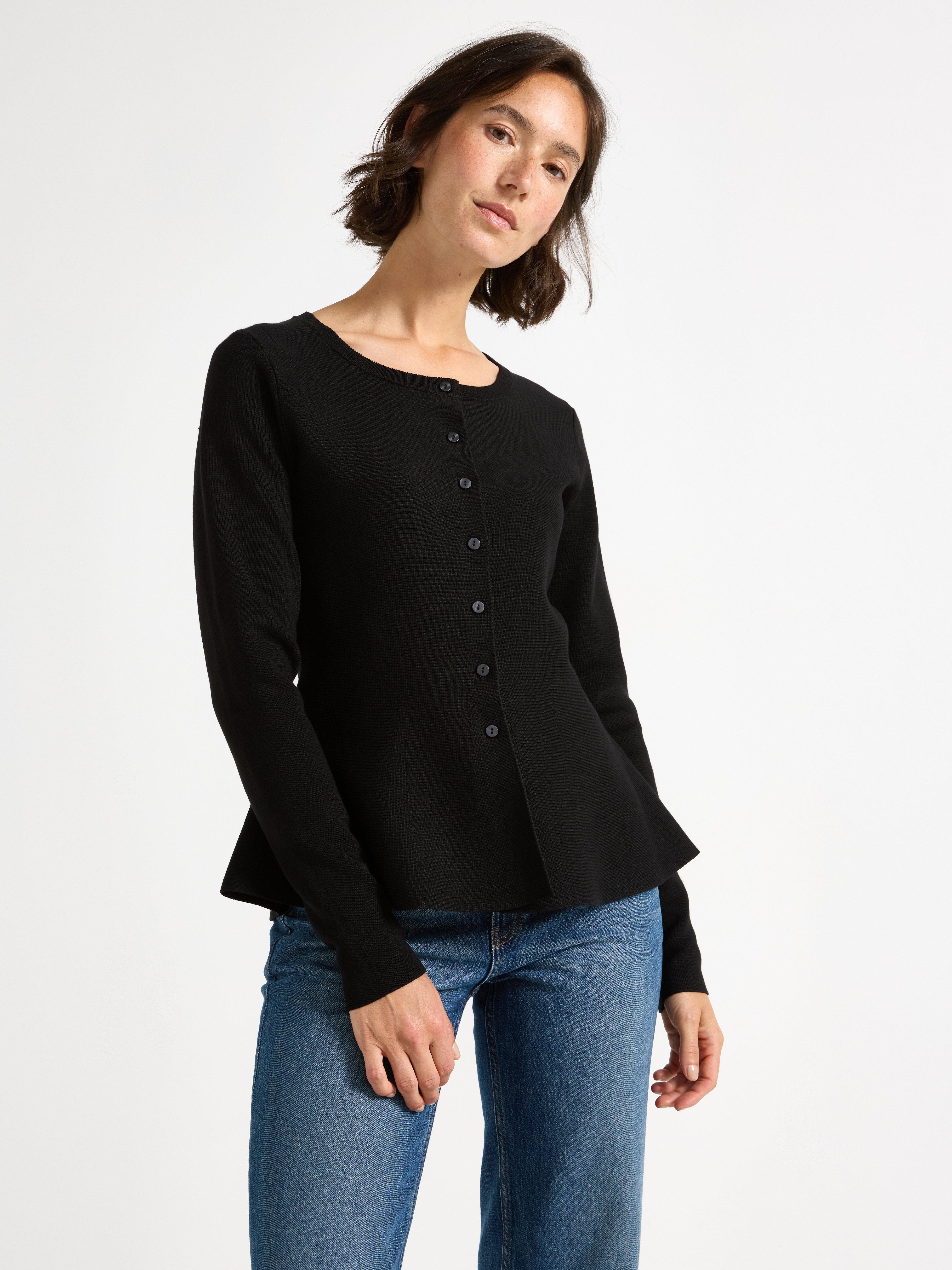 Cardigan - Womens Wear - Black
