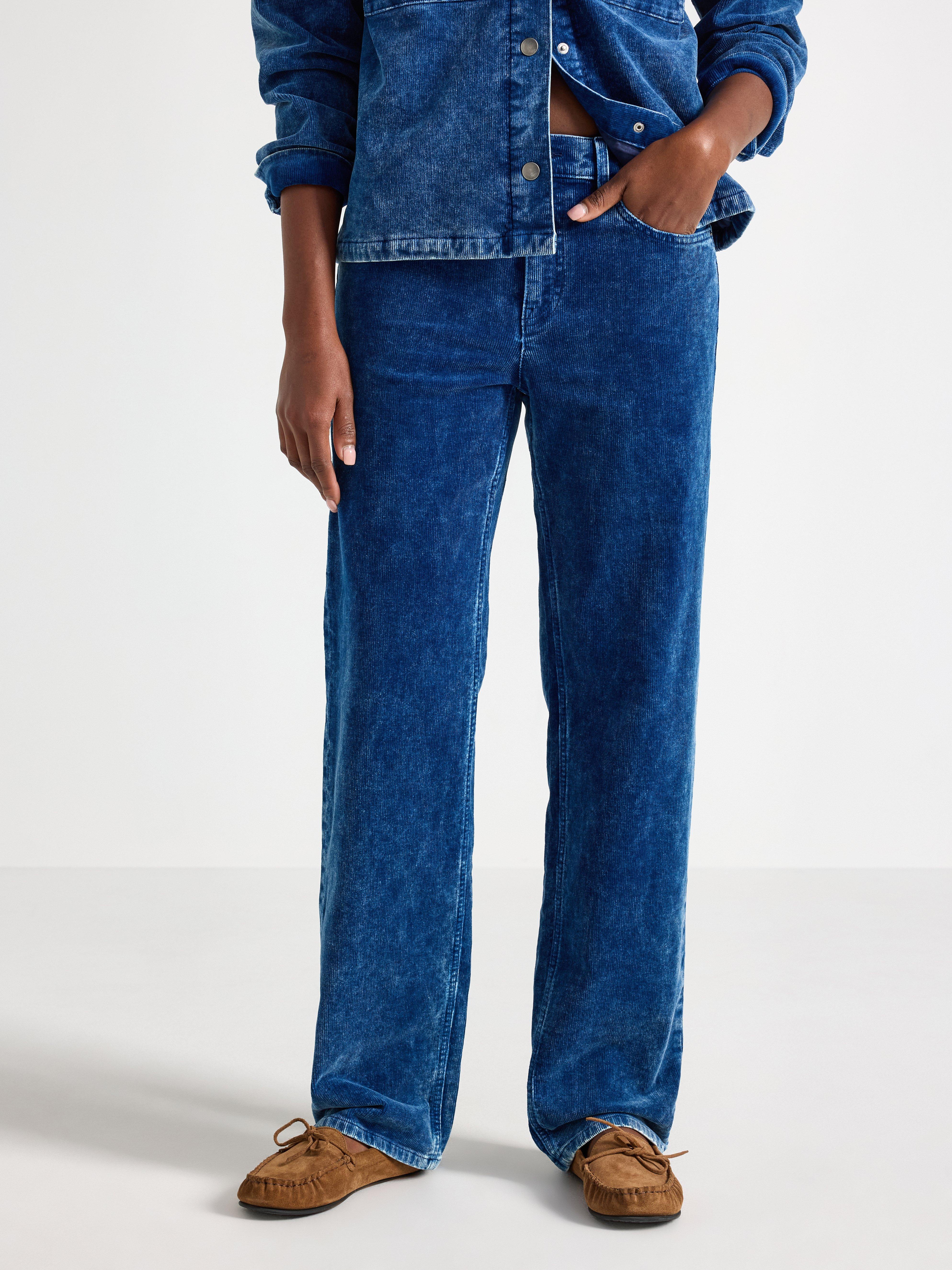 Trousers - Womens Wear - Blue