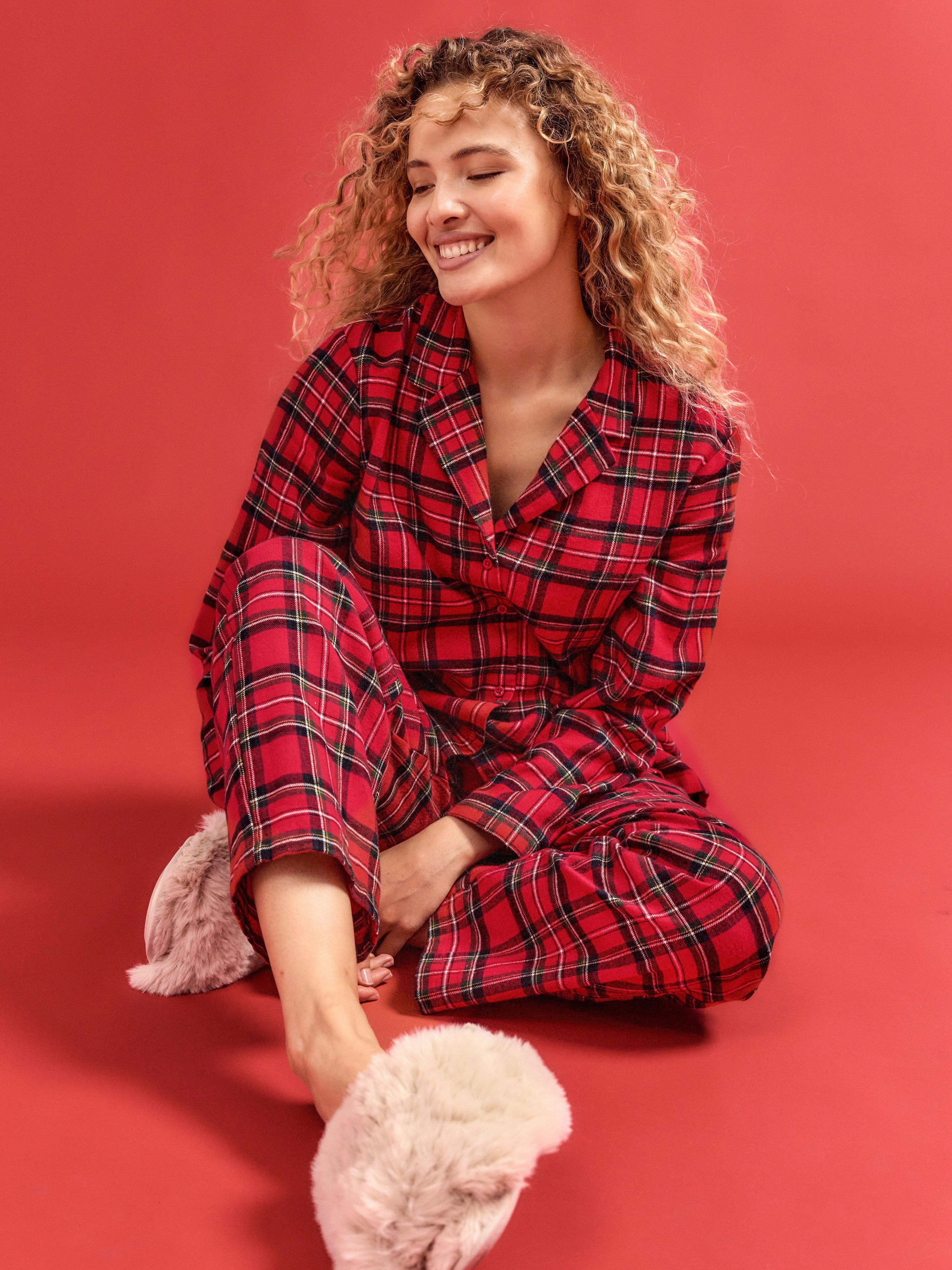 Pyjamahousut - Alusvaatteet - Punainen