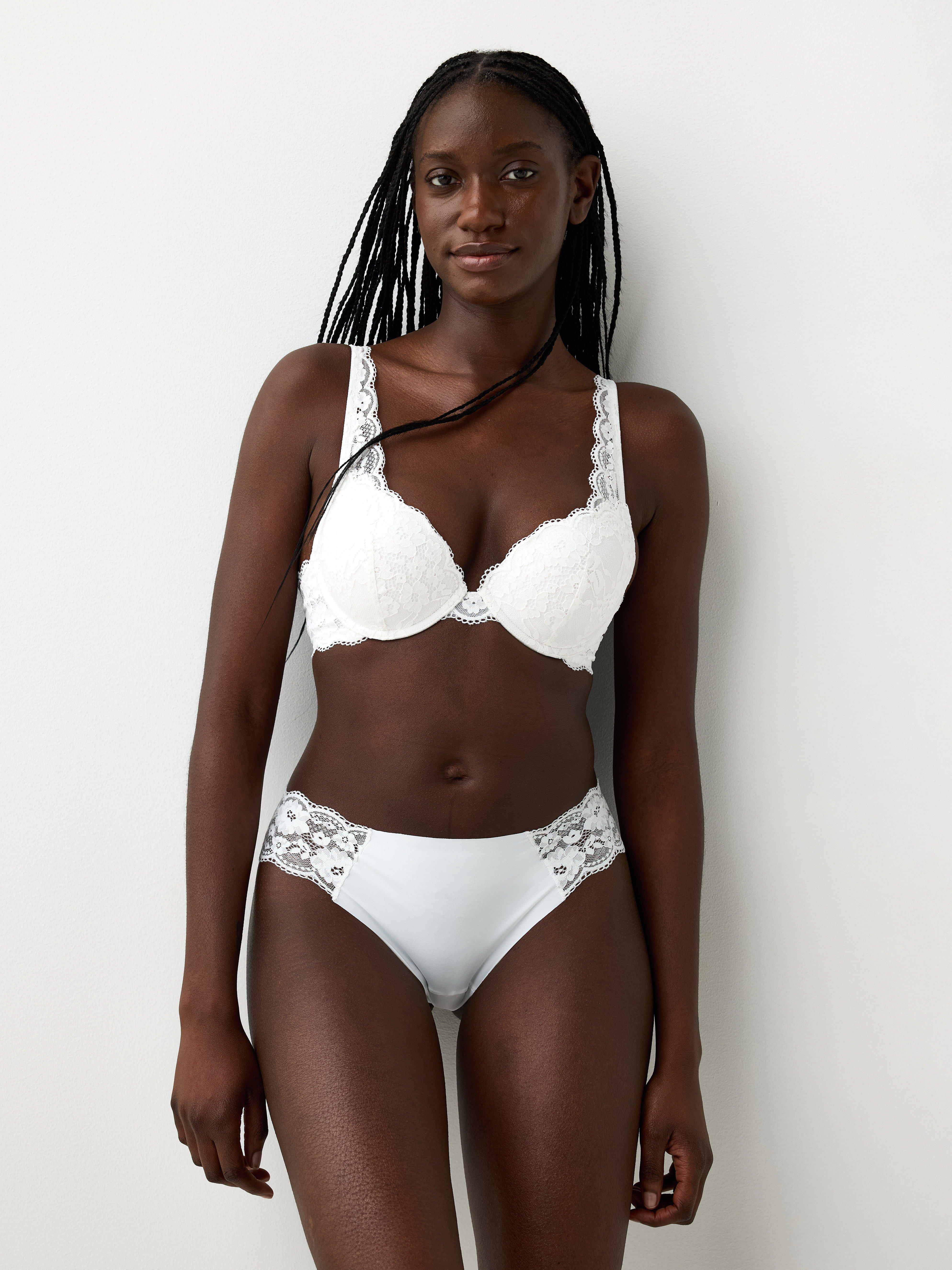 Brazilian Regular - Lingerie - White