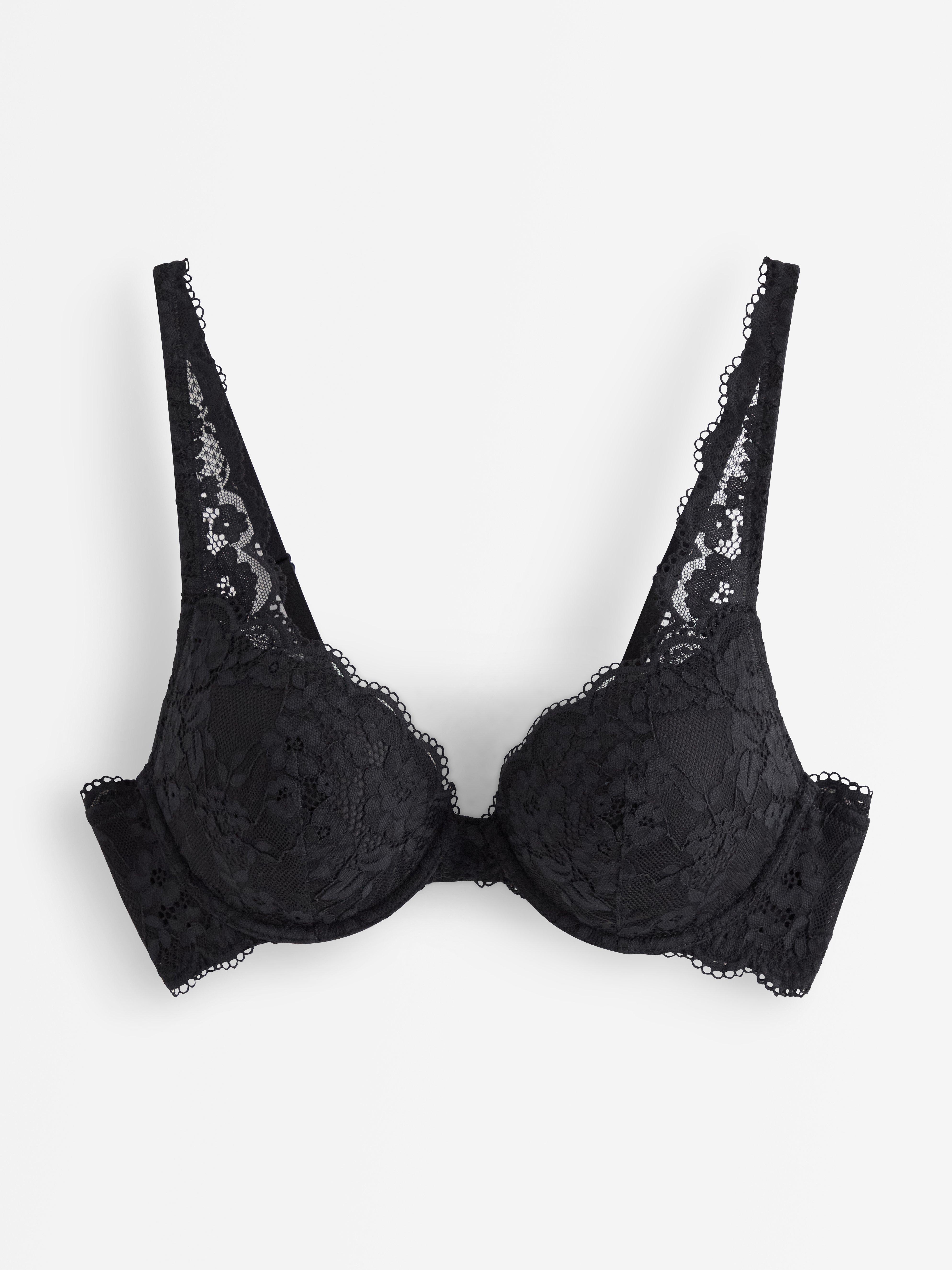 Malva push up-bh - Undertøj - Sort