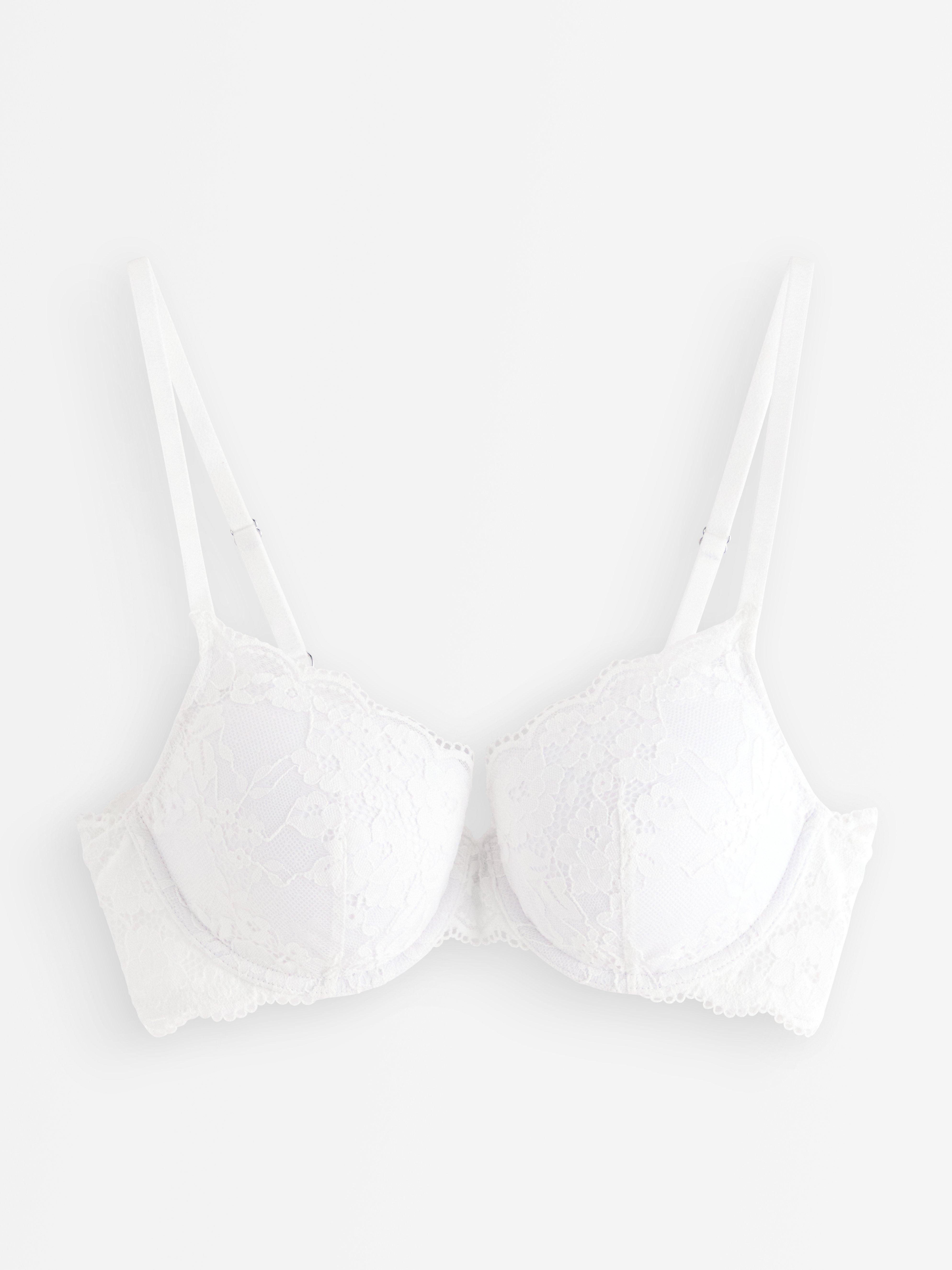 Lilja T-shirt Bra - Lingerie - White