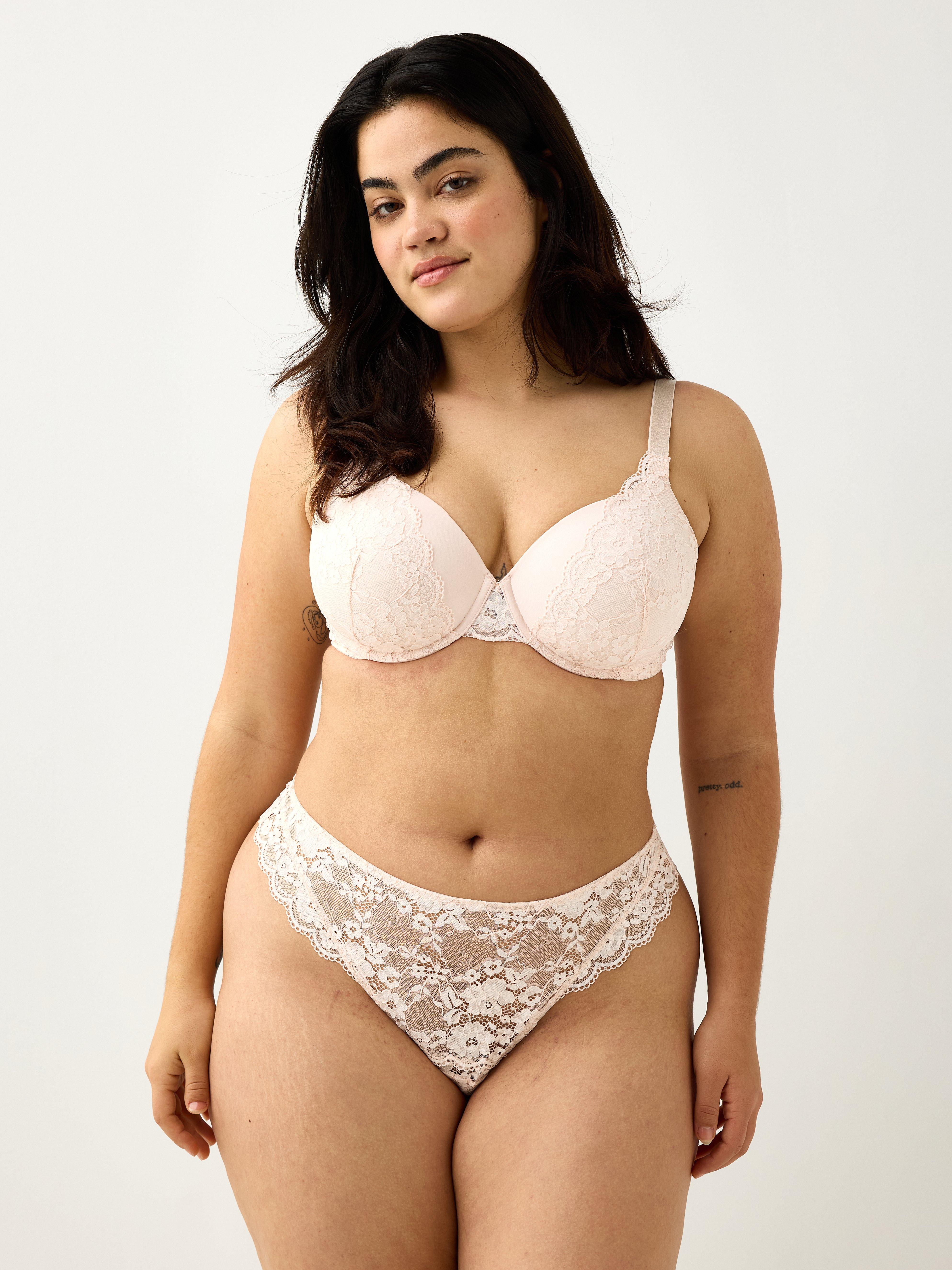 Dahlia T-paitarintaliivit - Alusvaatteet - Pinkki
