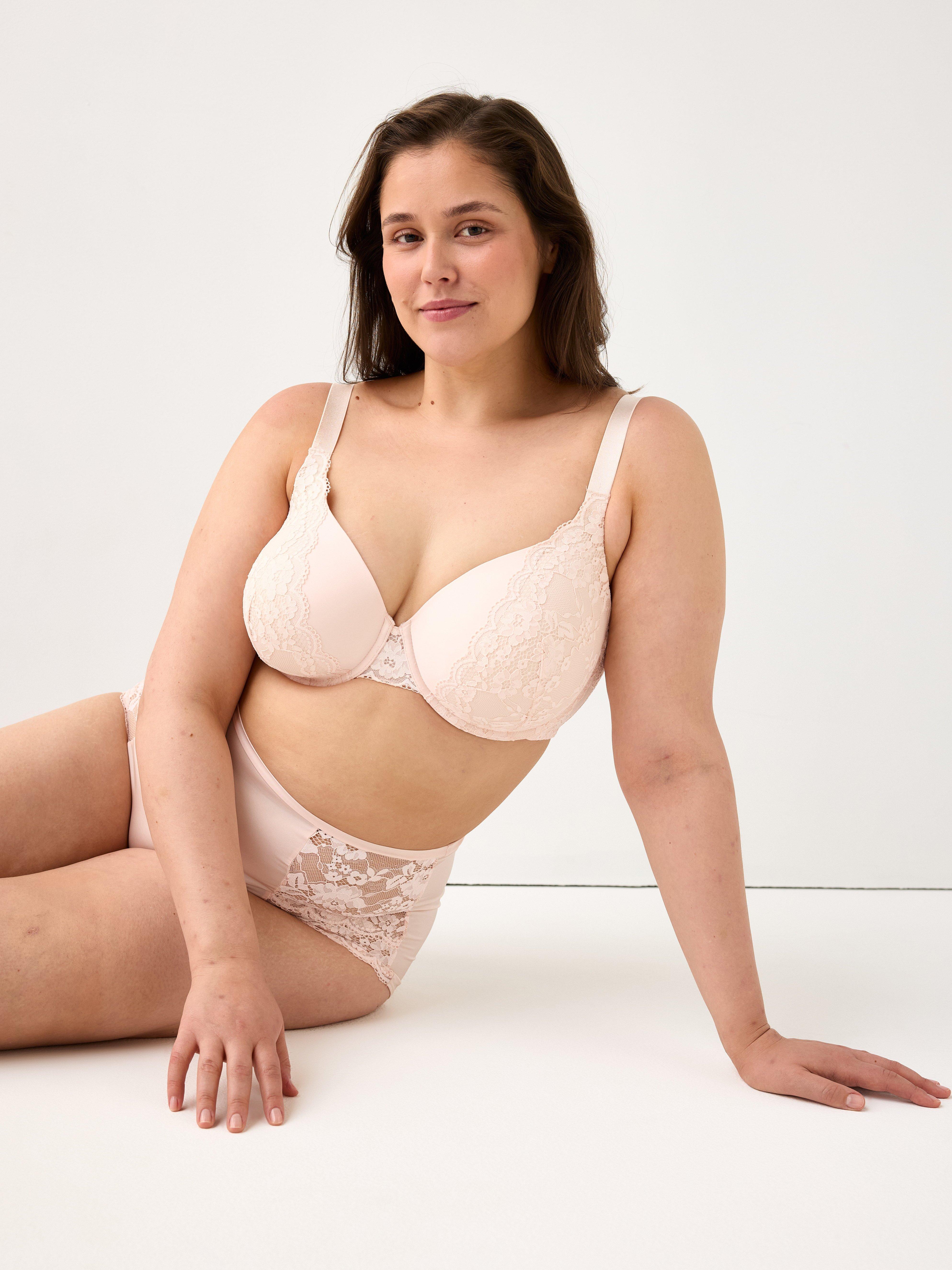 Dahlia T-paitarintaliivit - Alusvaatteet - Pinkki
