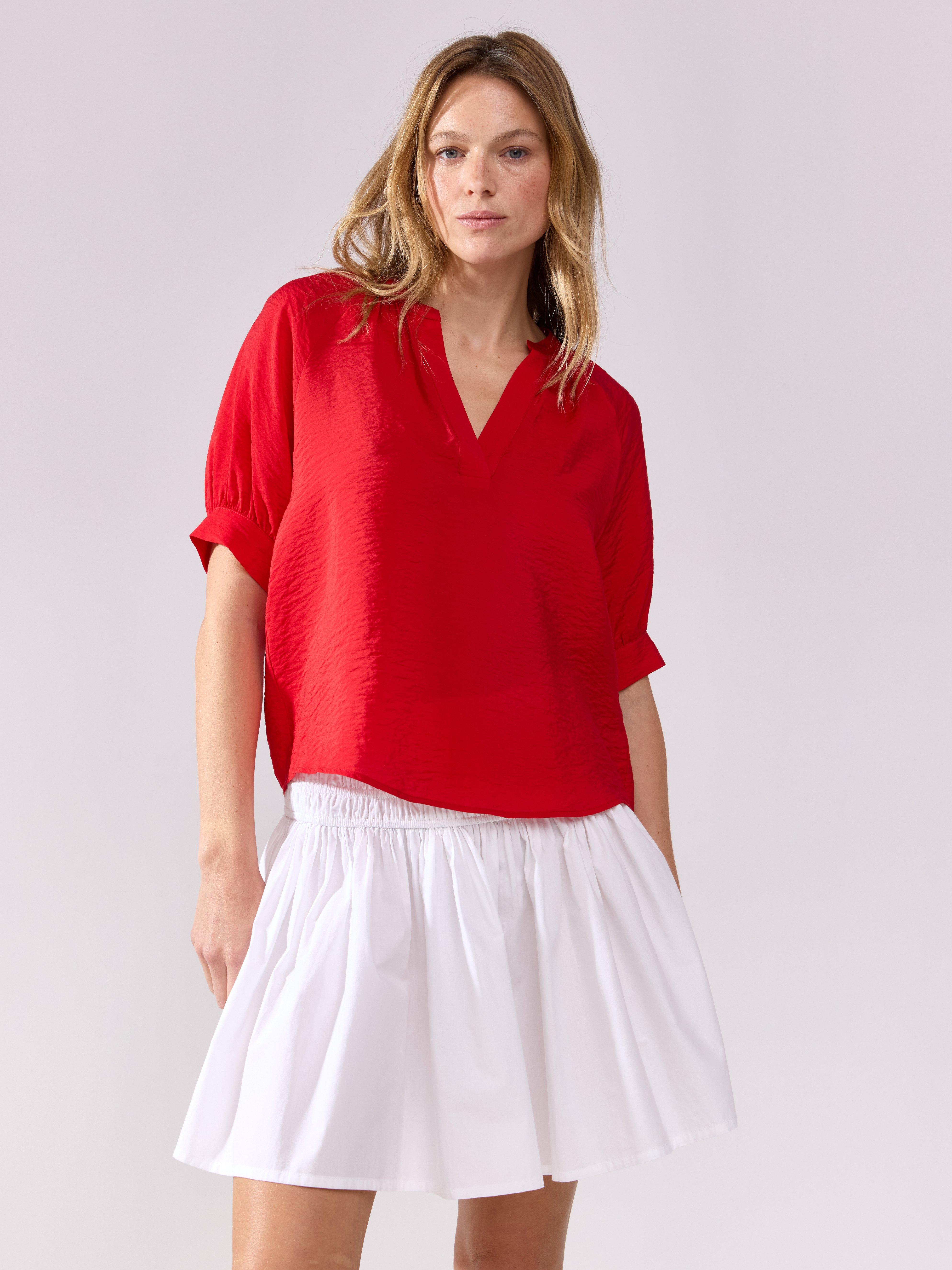 Blouse - Womens Wear - Red