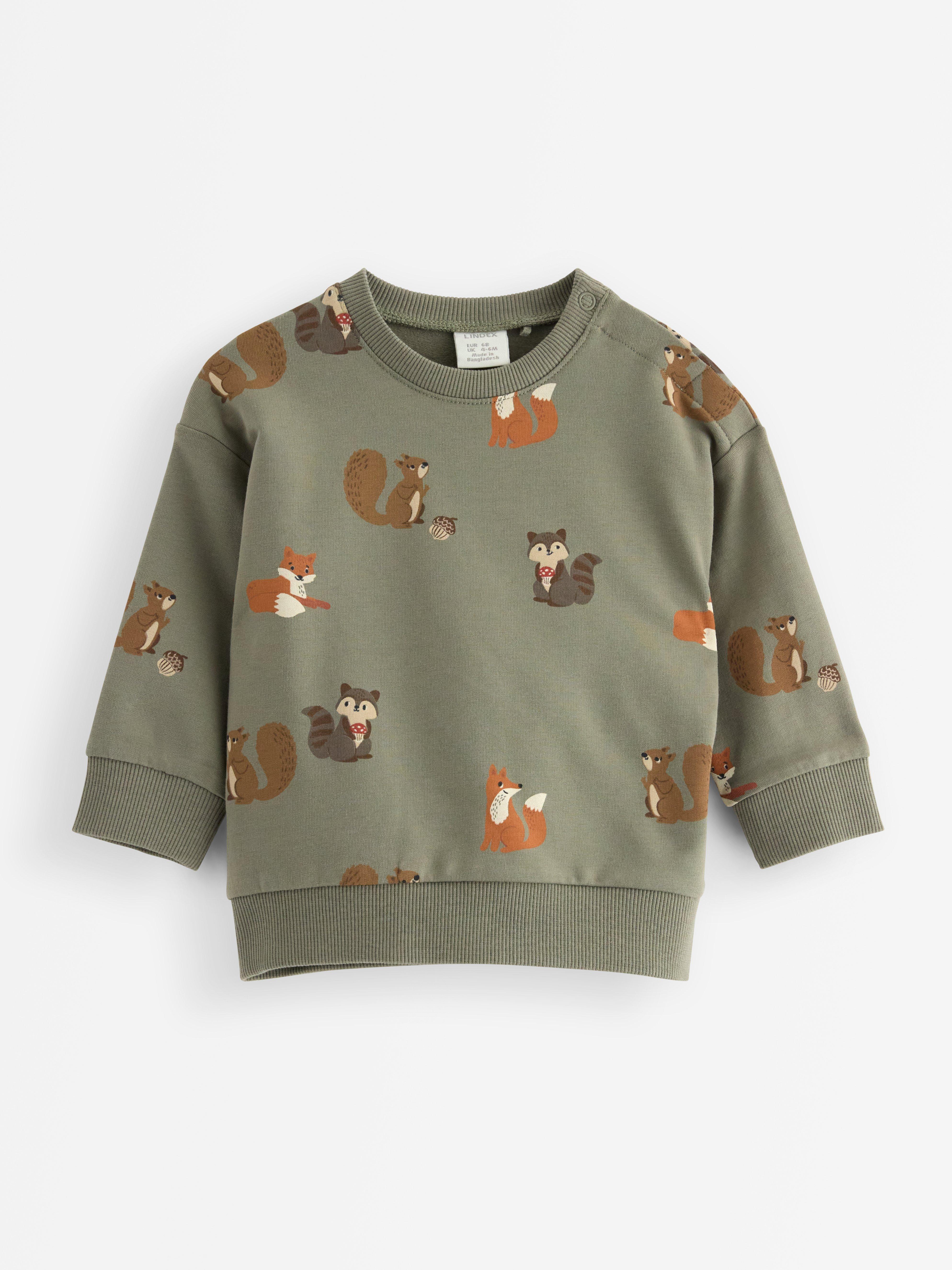 Sveter - Deti - Zelená