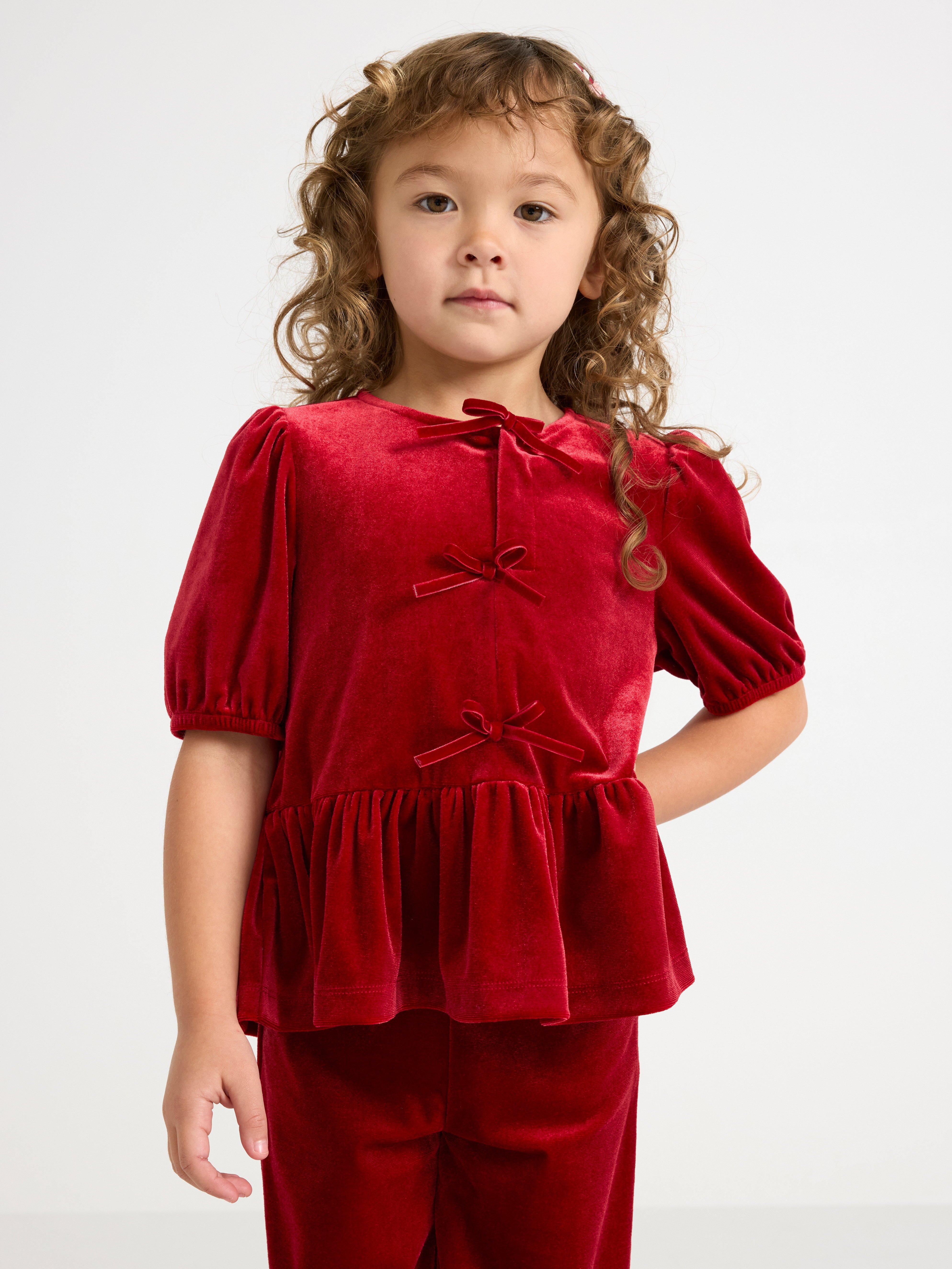 Top - Kids Wear - Red