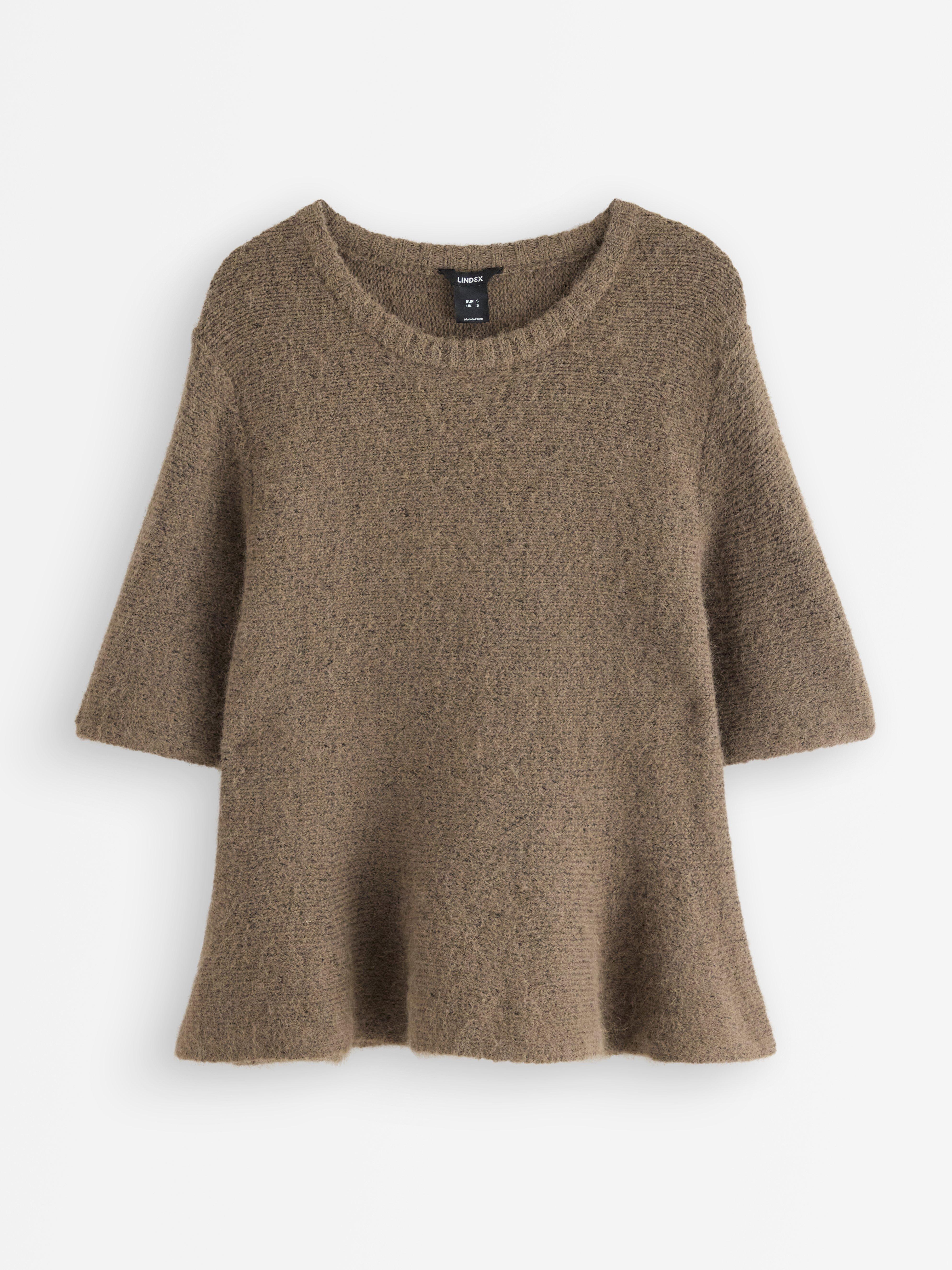 Sweater - Dame - Brun