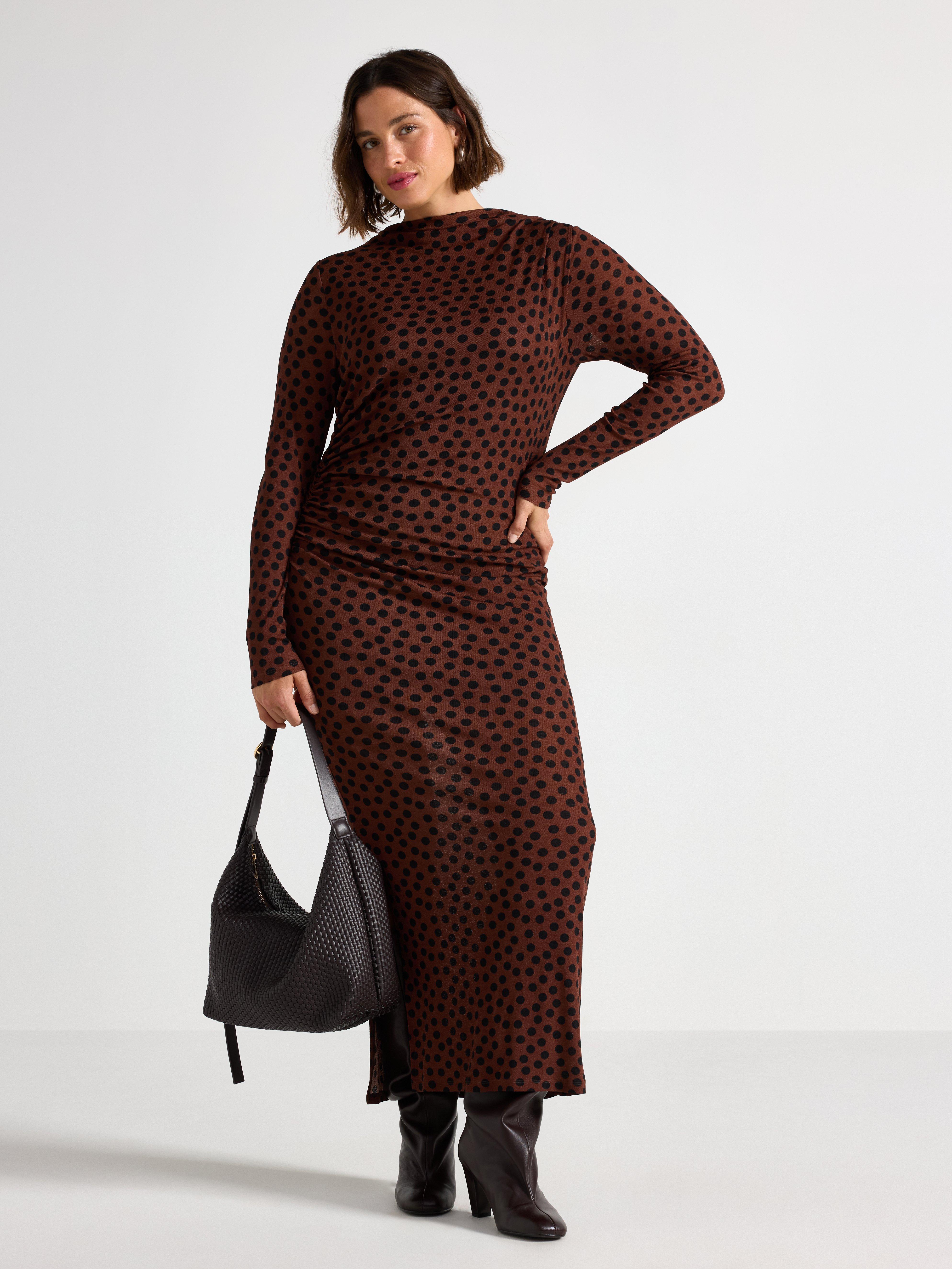 Dress - Womens Wear - Brown