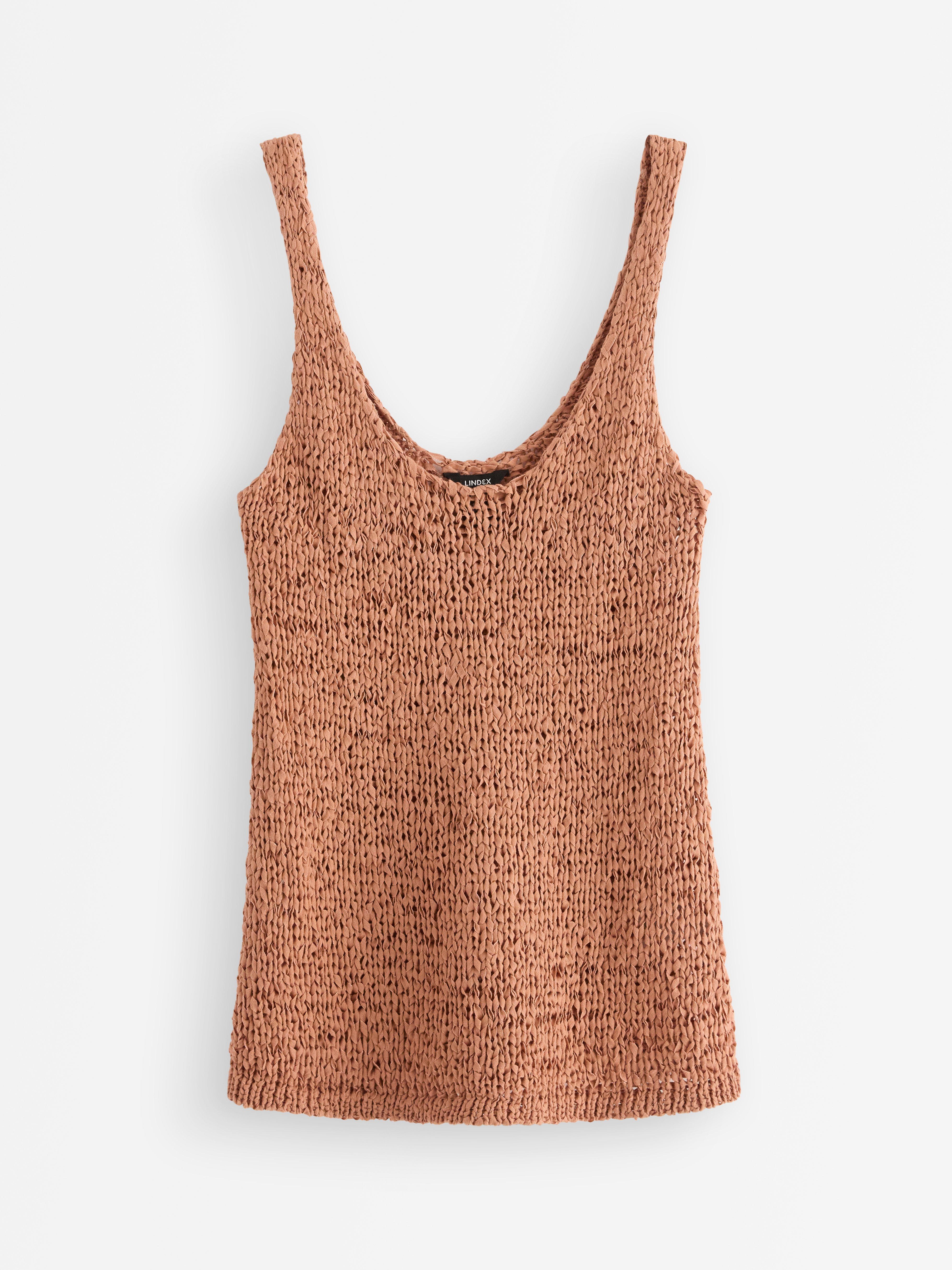 Tank Top - Womens Wear - Beige