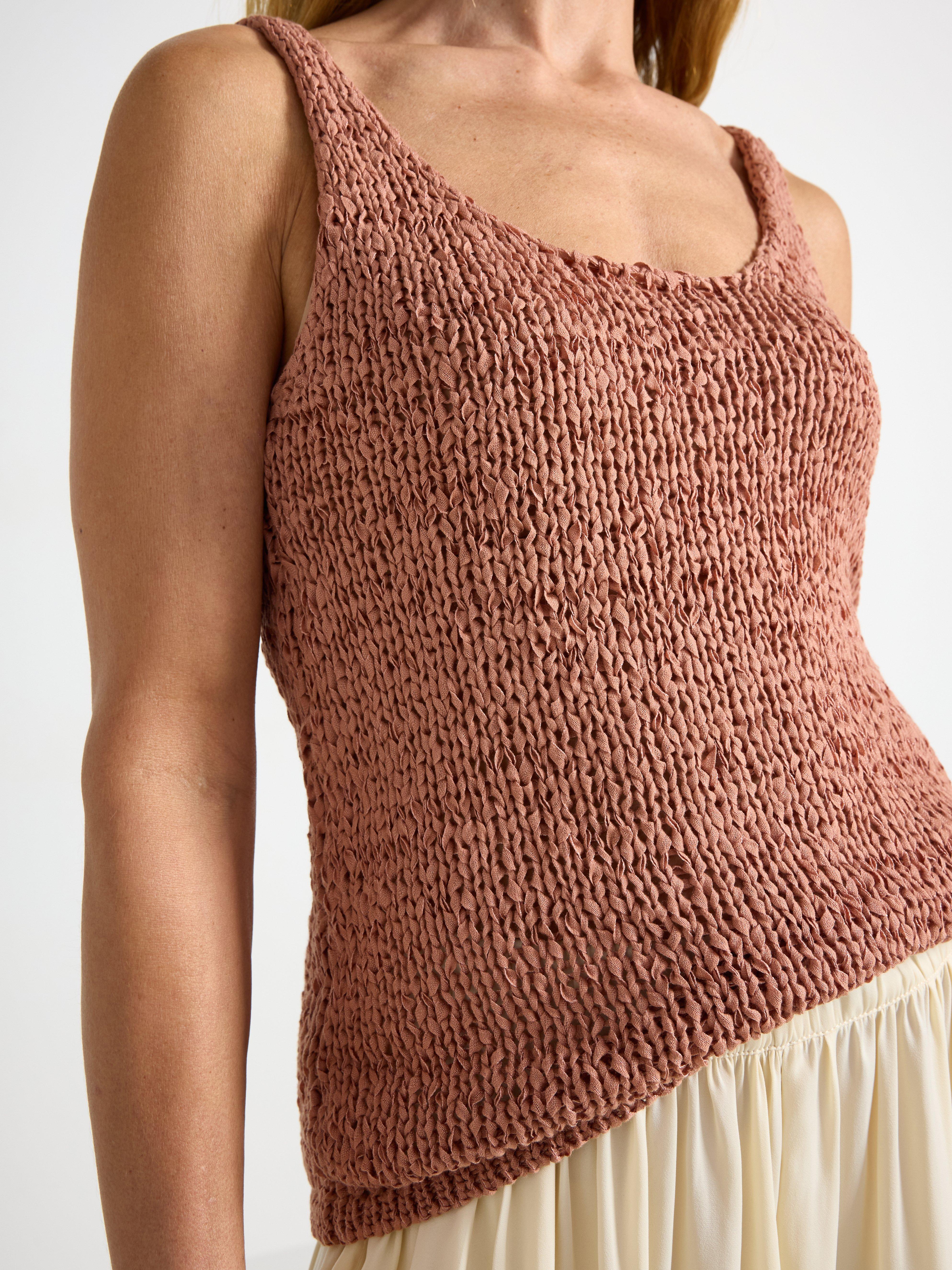 Tank Top - Womens Wear - Beige