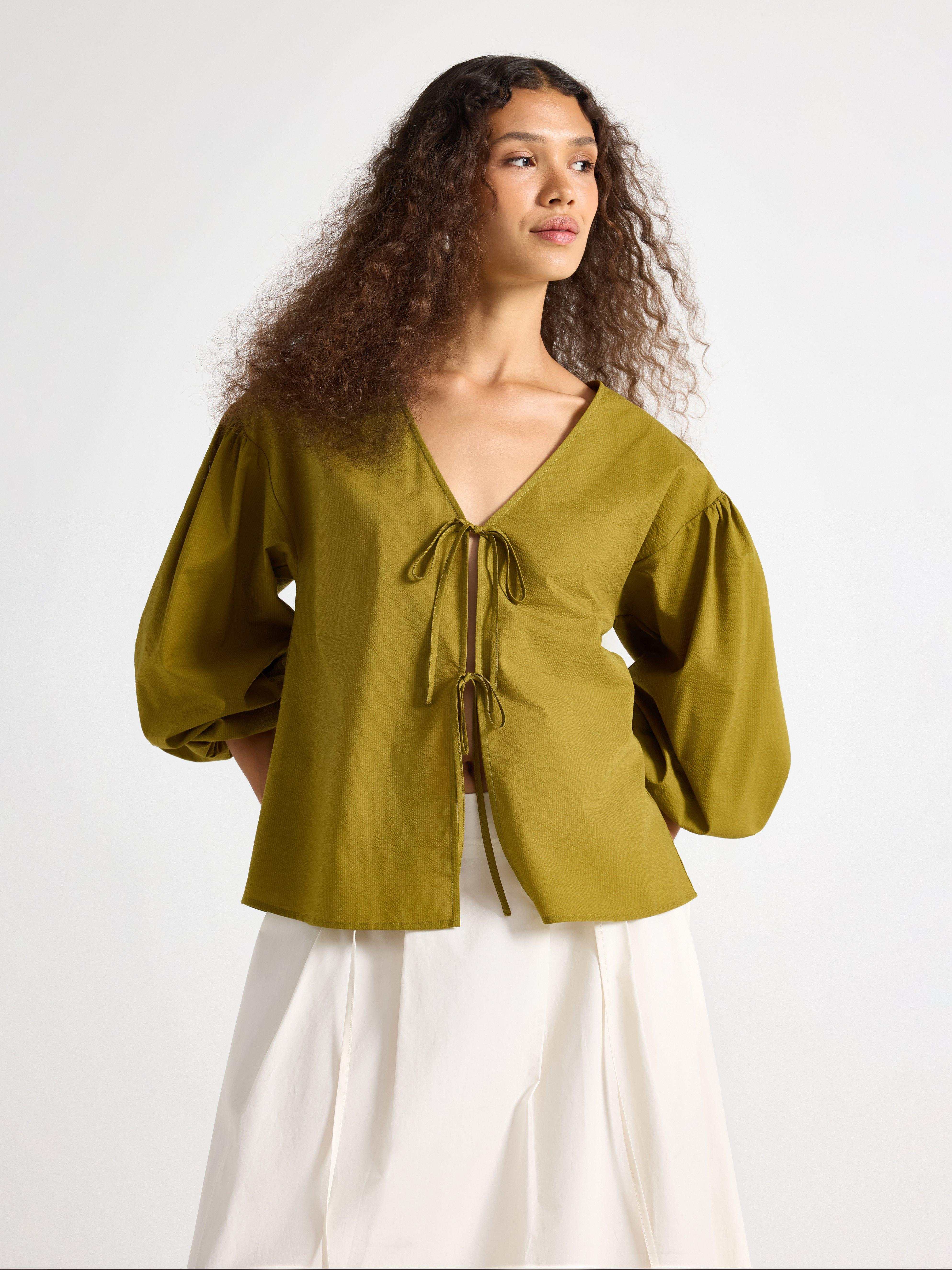 Blouse - Womens Wear - Green