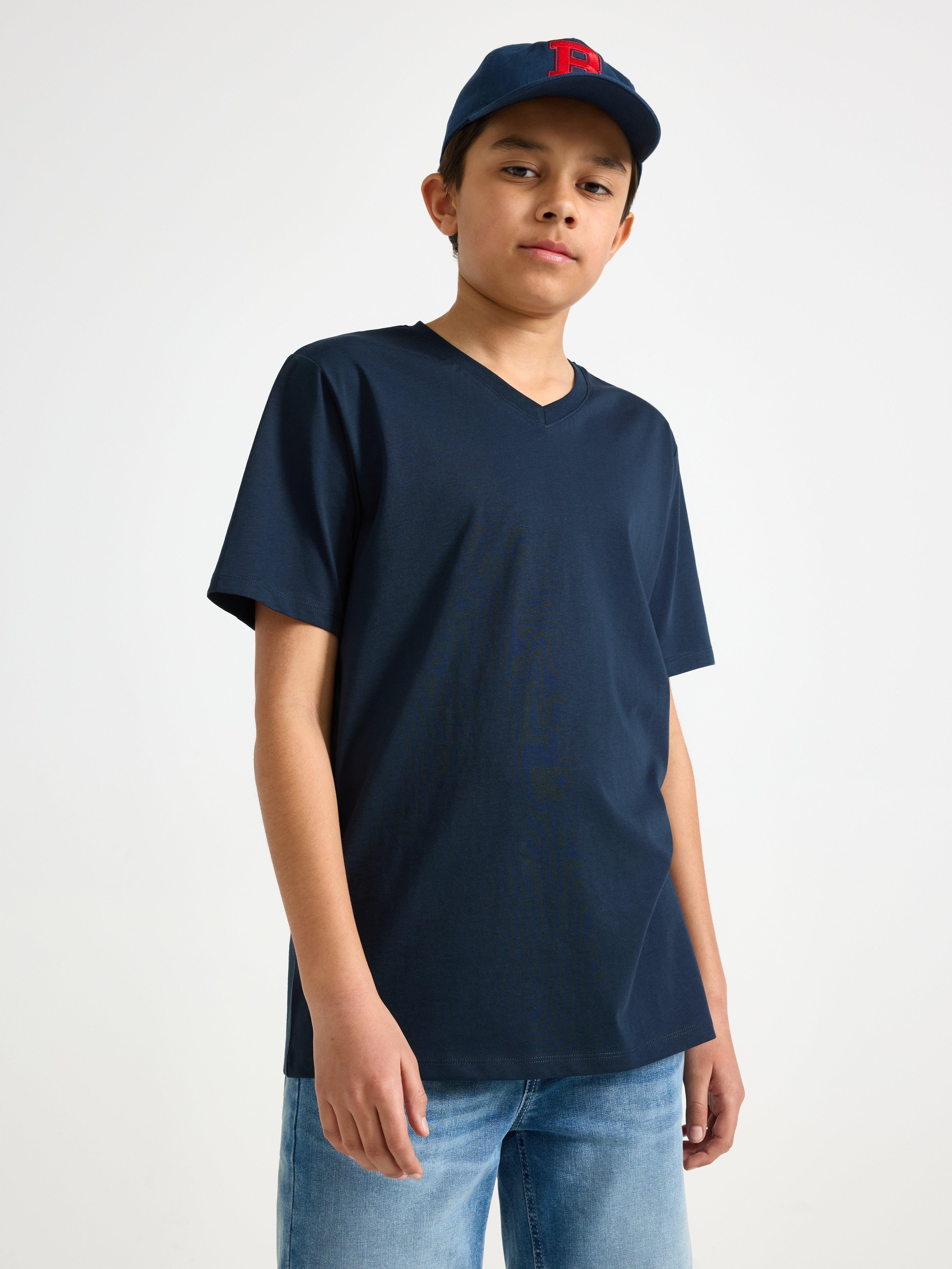 T-shirt - Barn - Blå