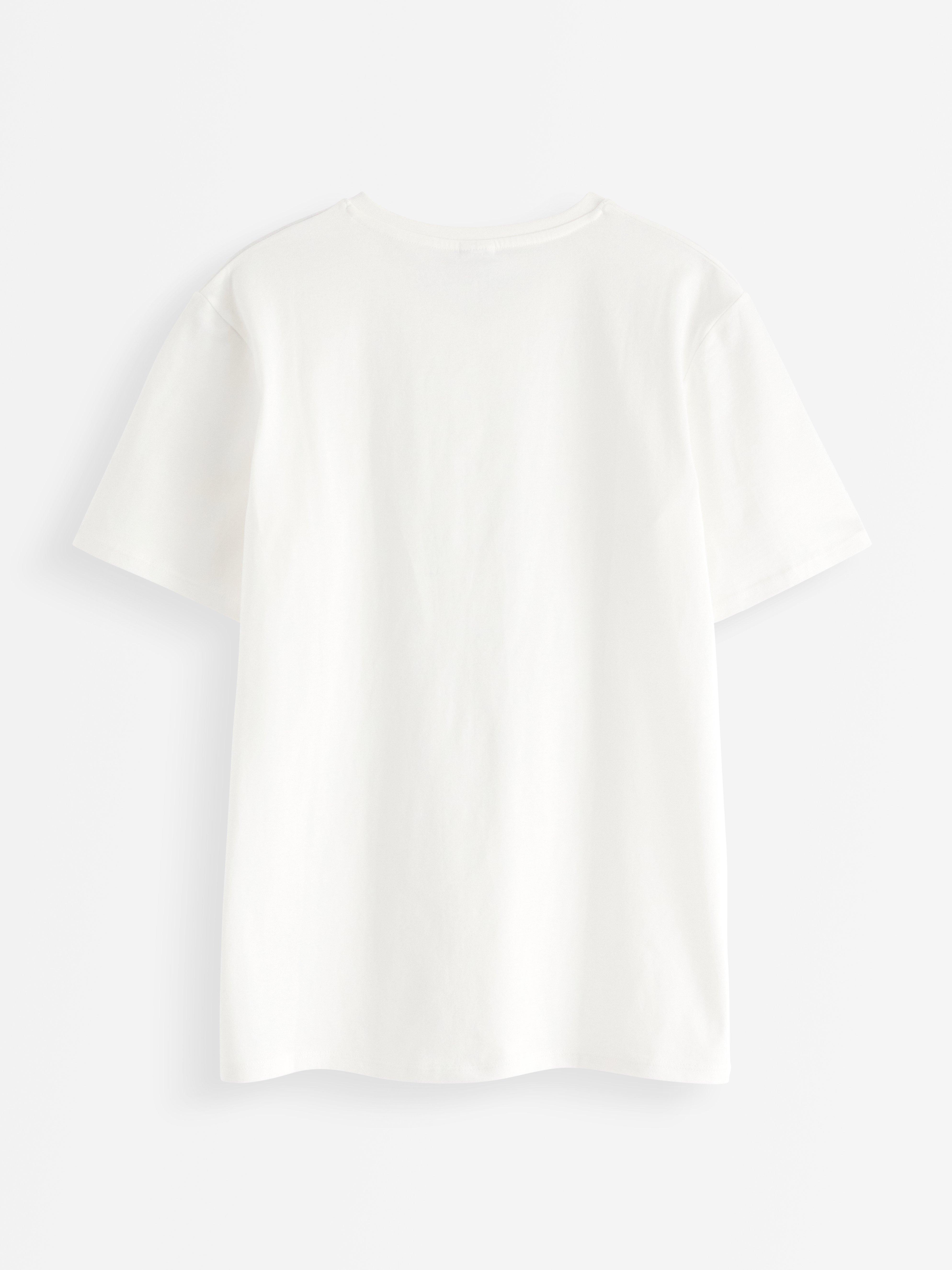 T-shirt - Børn - Hvid