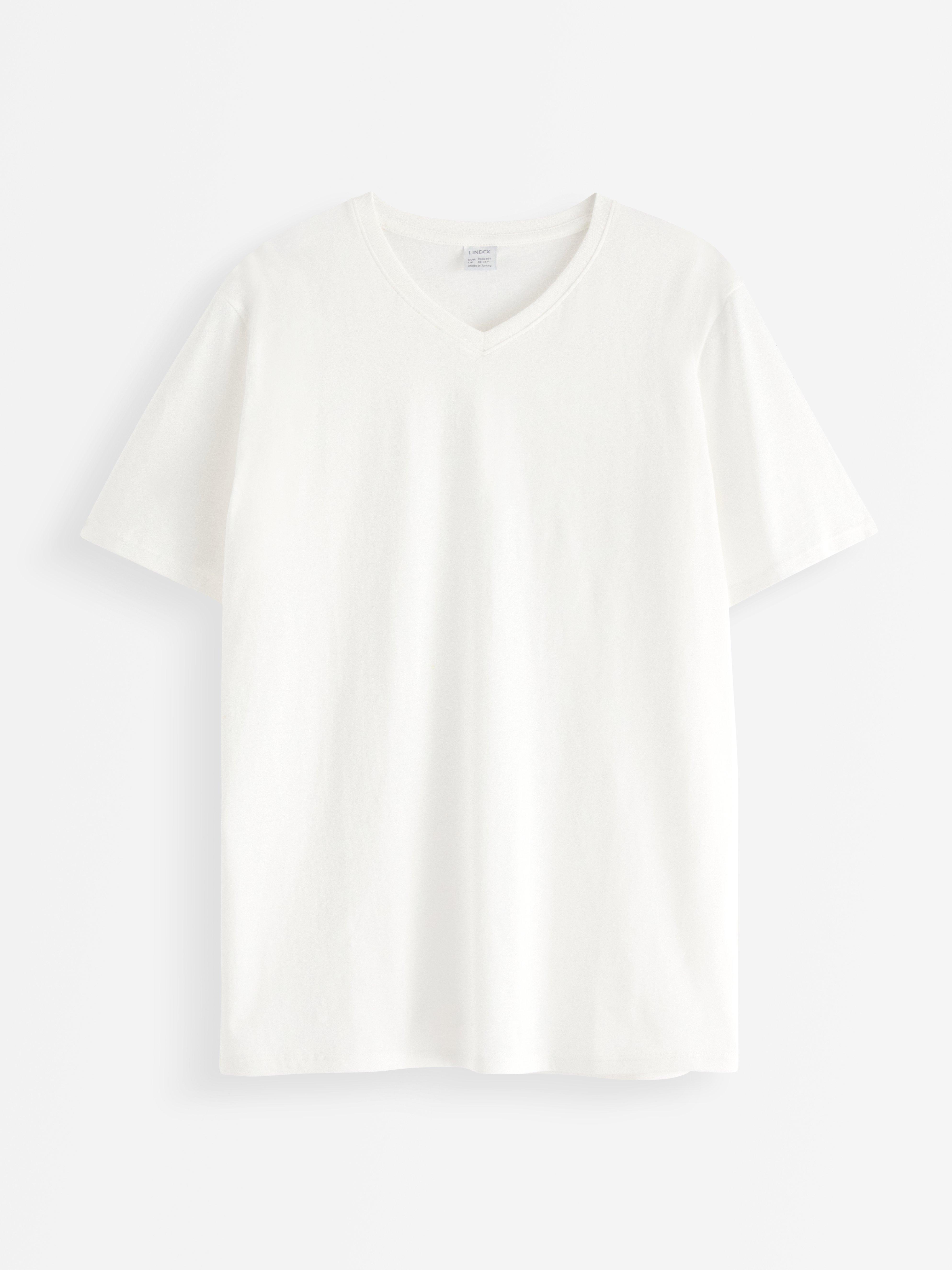 T-shirt - Barn - Hvit