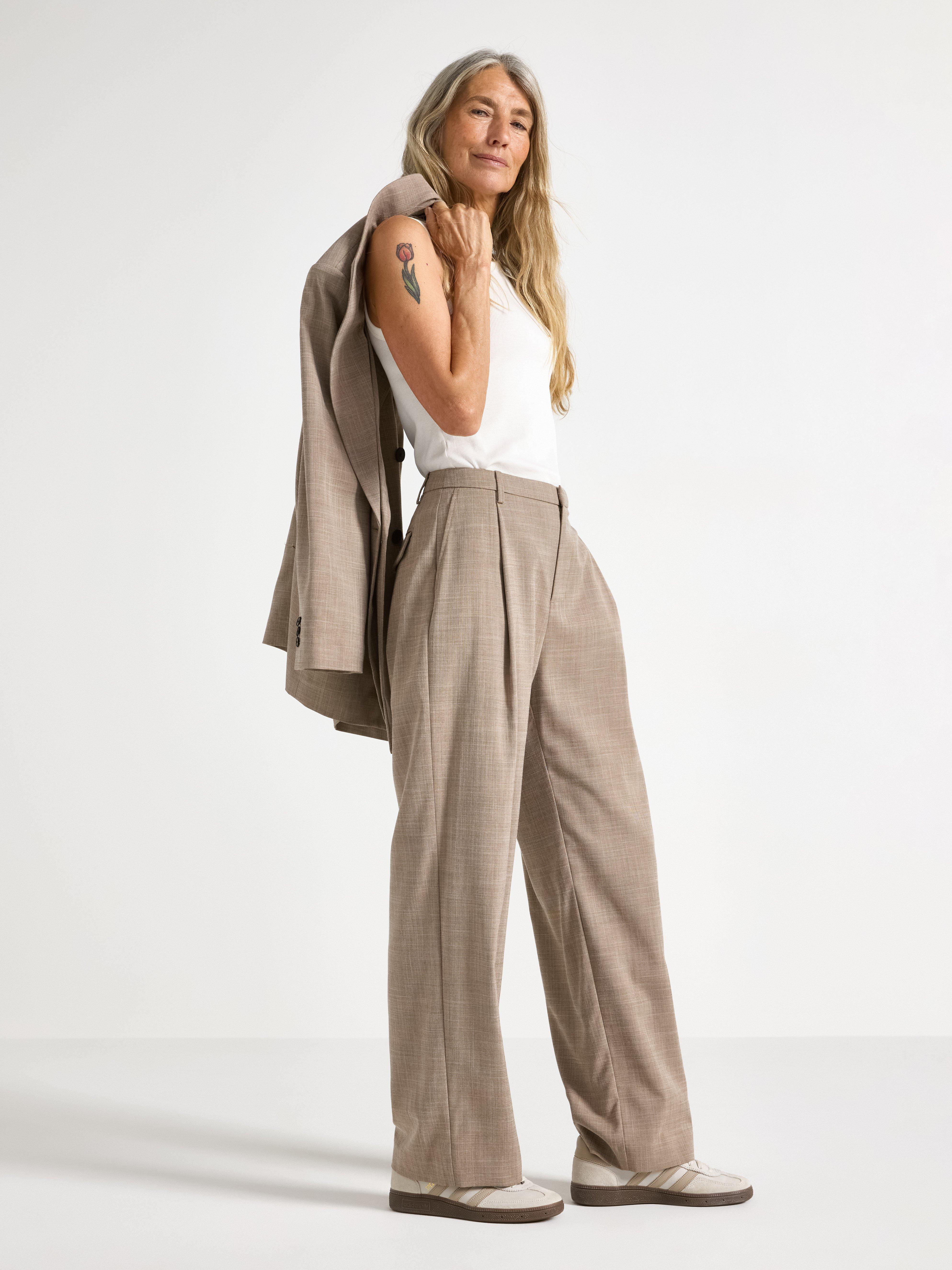 Trousers - Womens Wear - Beige