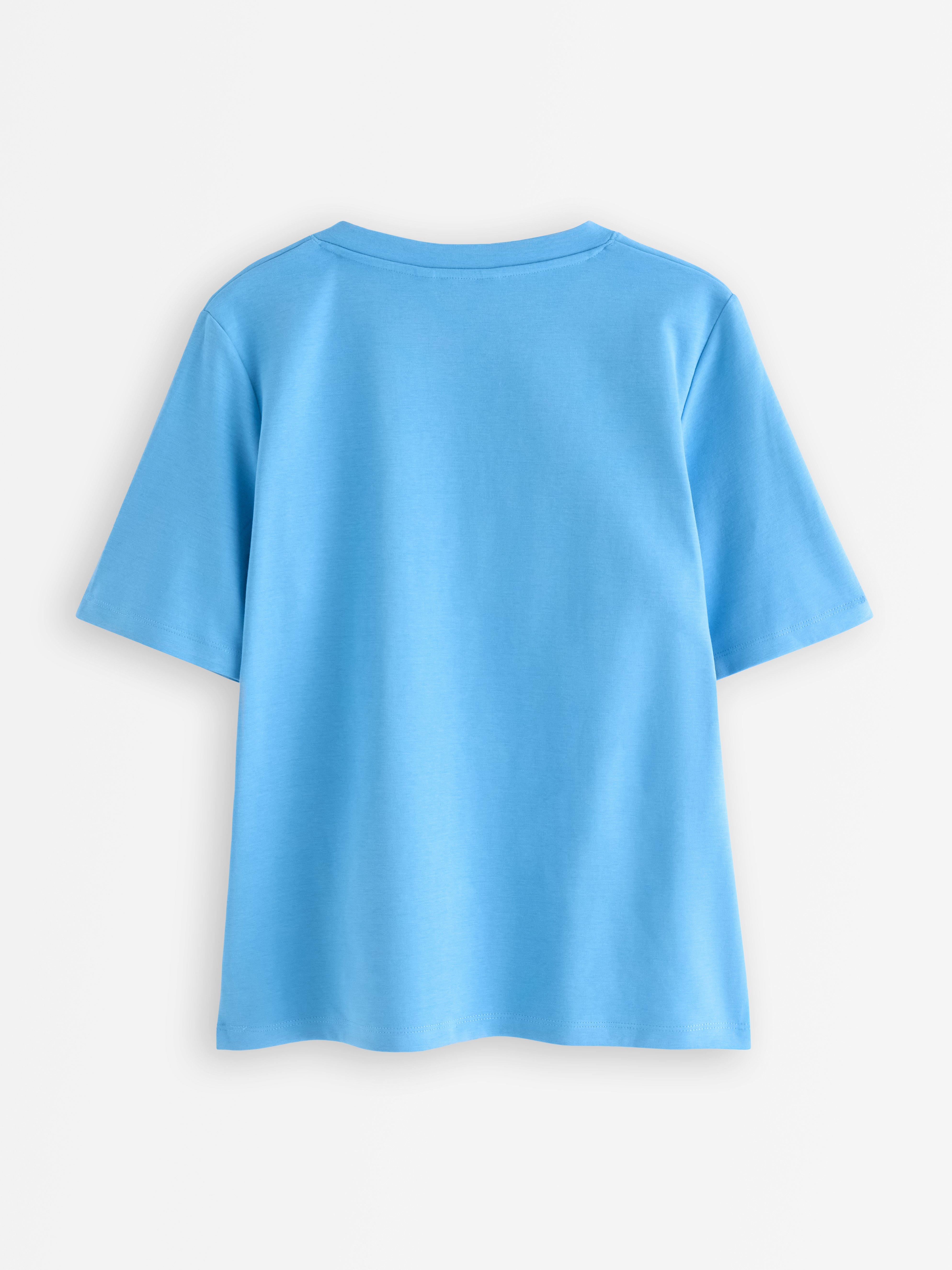 T-shirt - Dam - Turkos