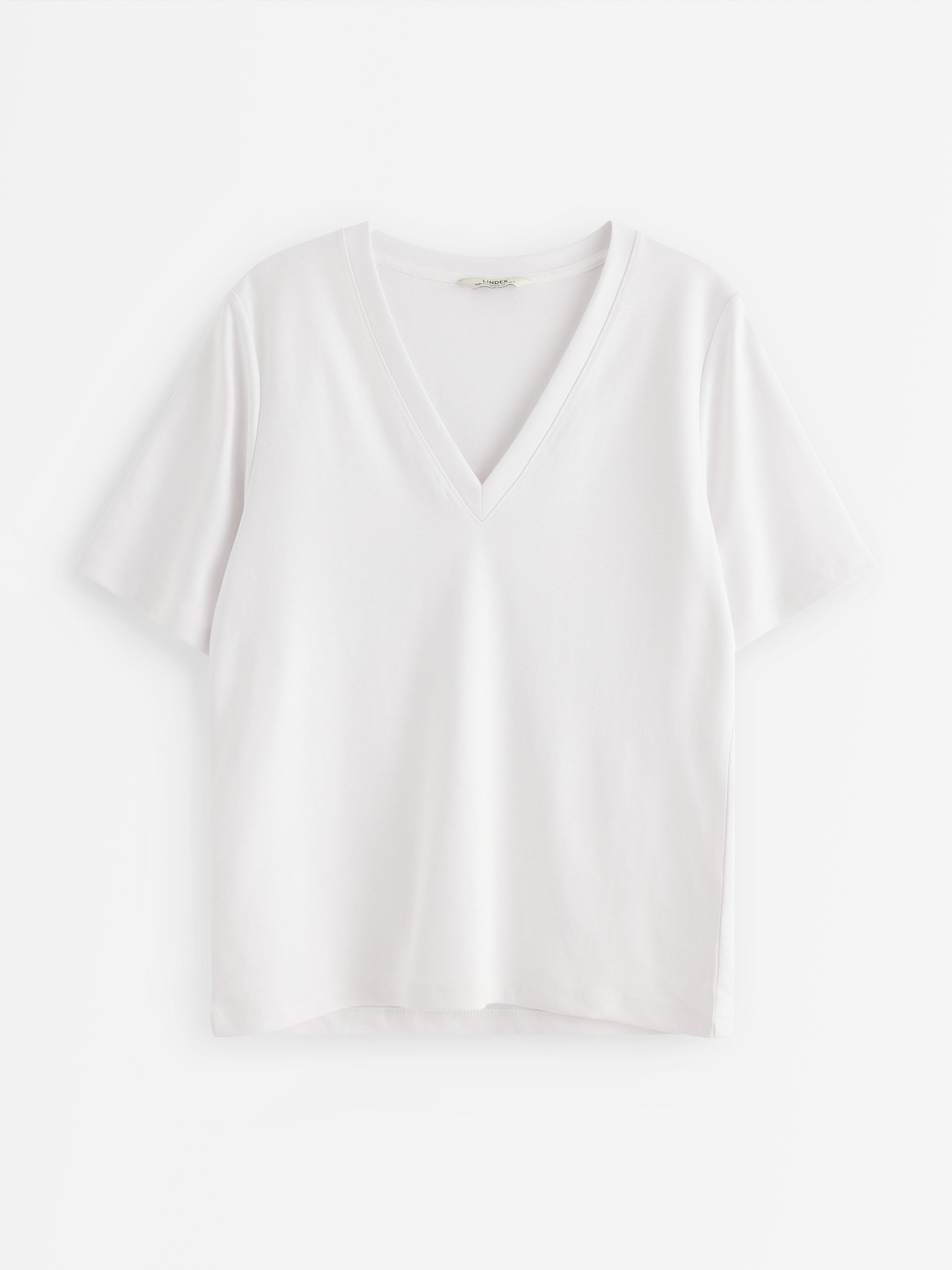 T-shirt - Dame - Hvit