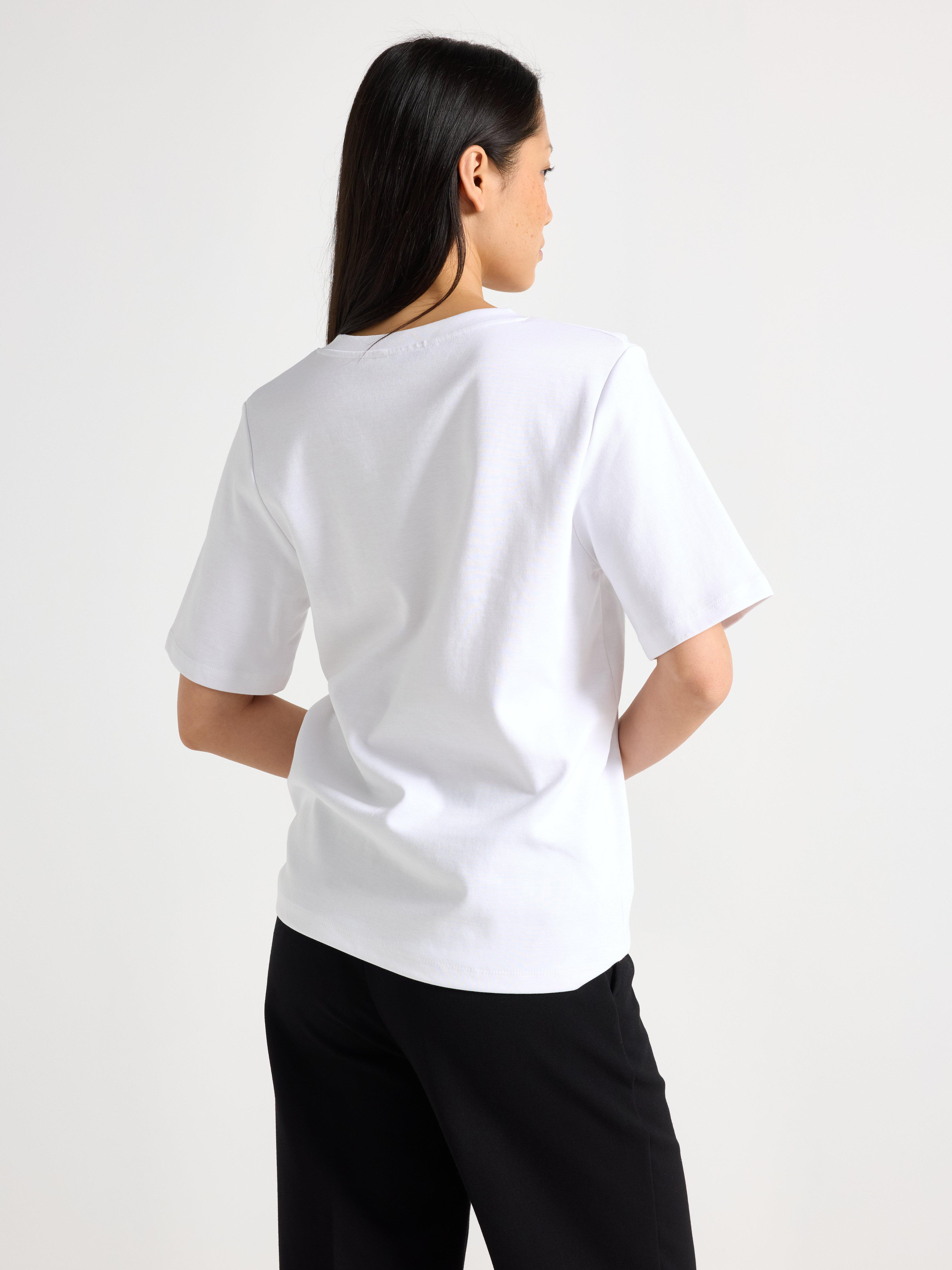 T-shirt - Dame - Hvit