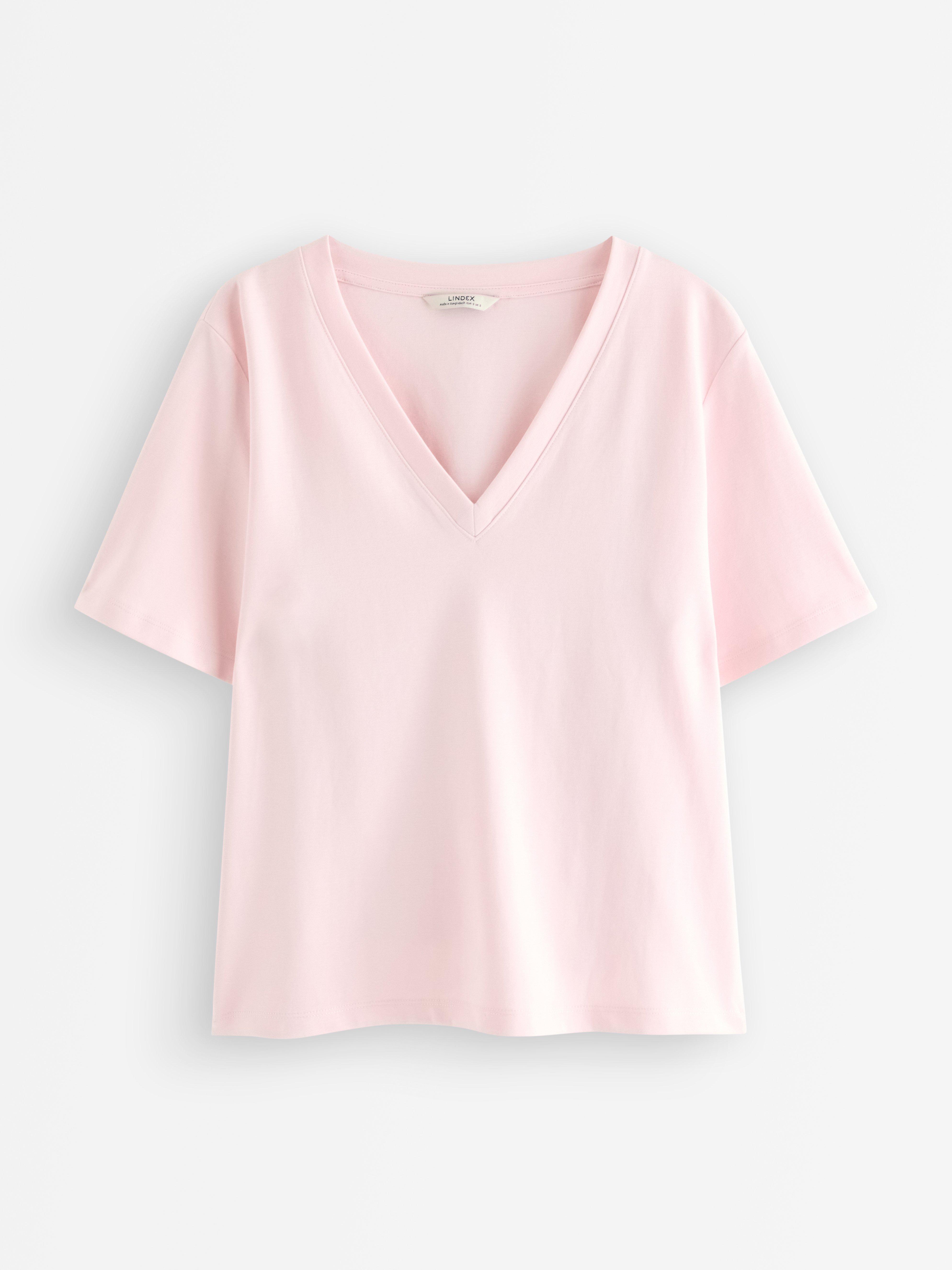 T-shirt - Dame - Lyserød