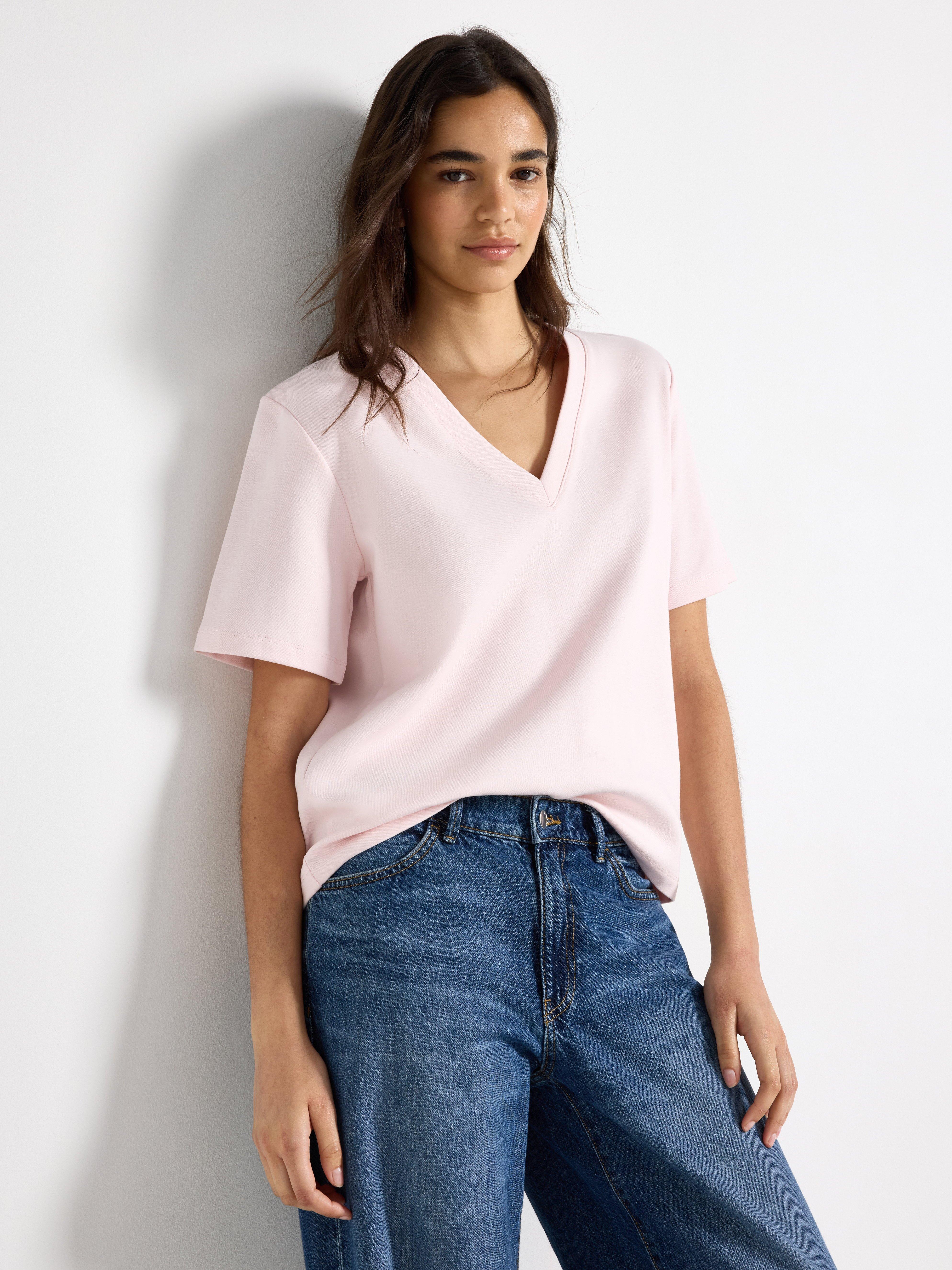 T-shirt - Dam - Rosa