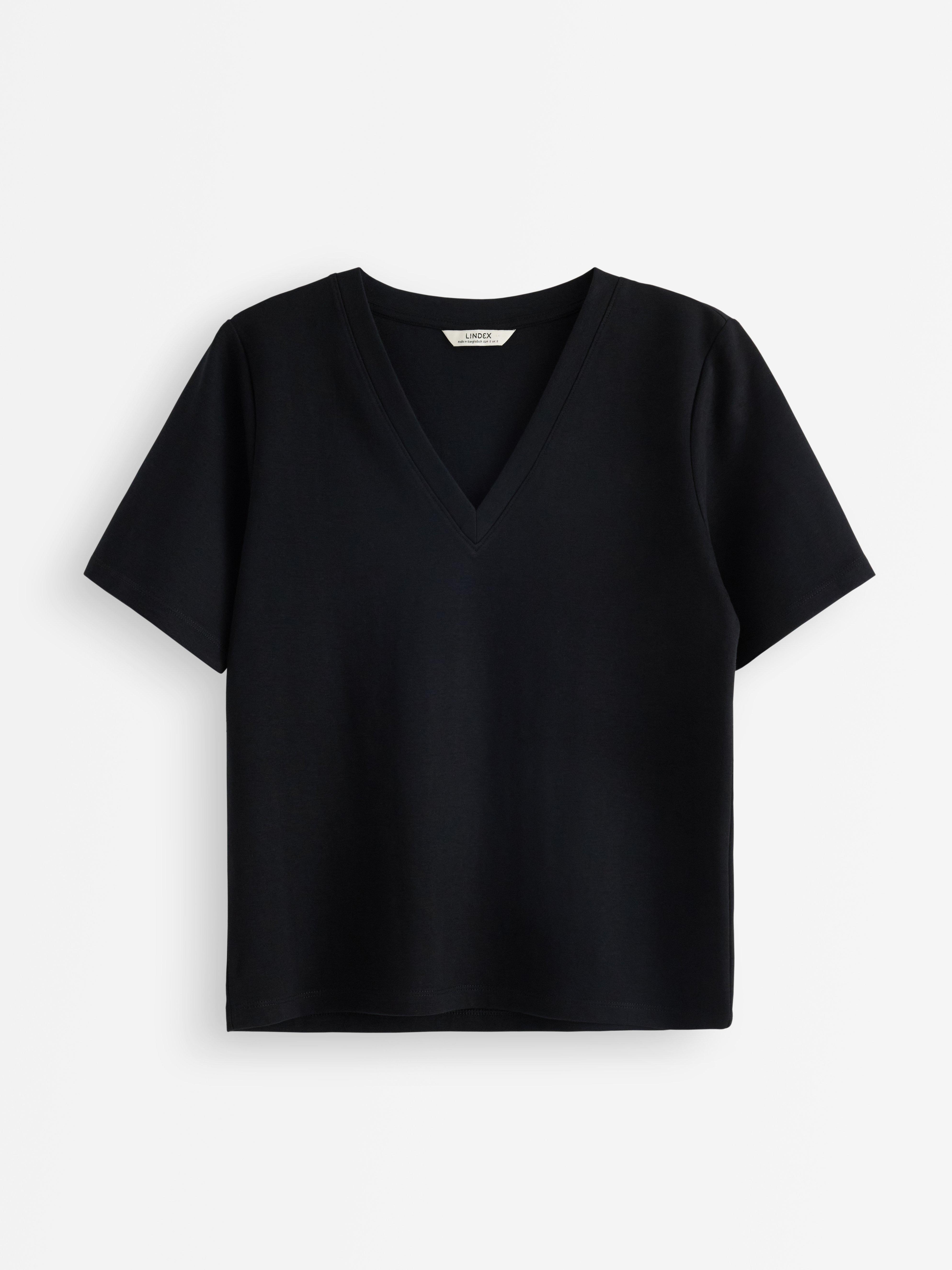 T-shirt - Dame - Svart