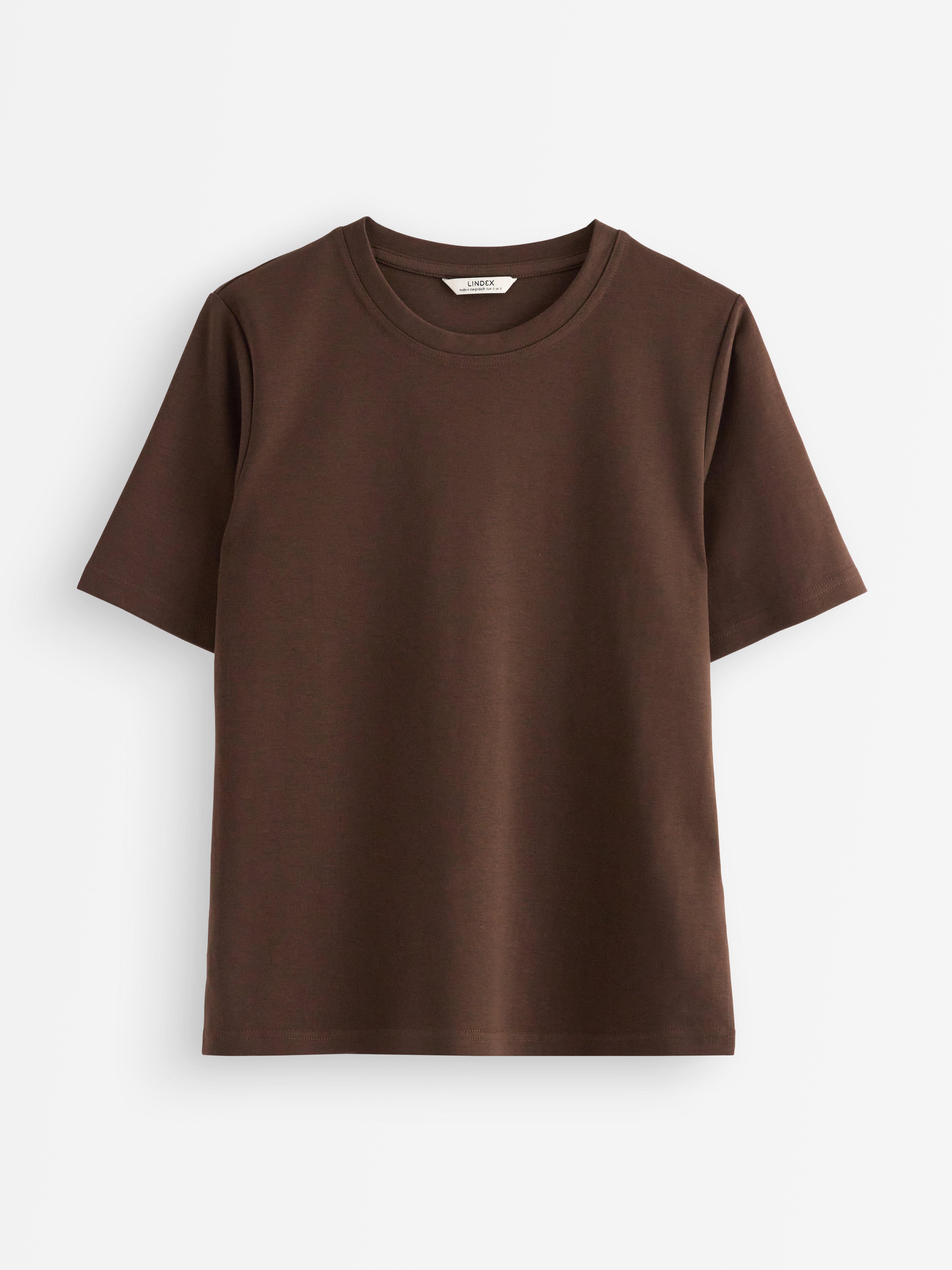 T-shirt - Dam - Brun