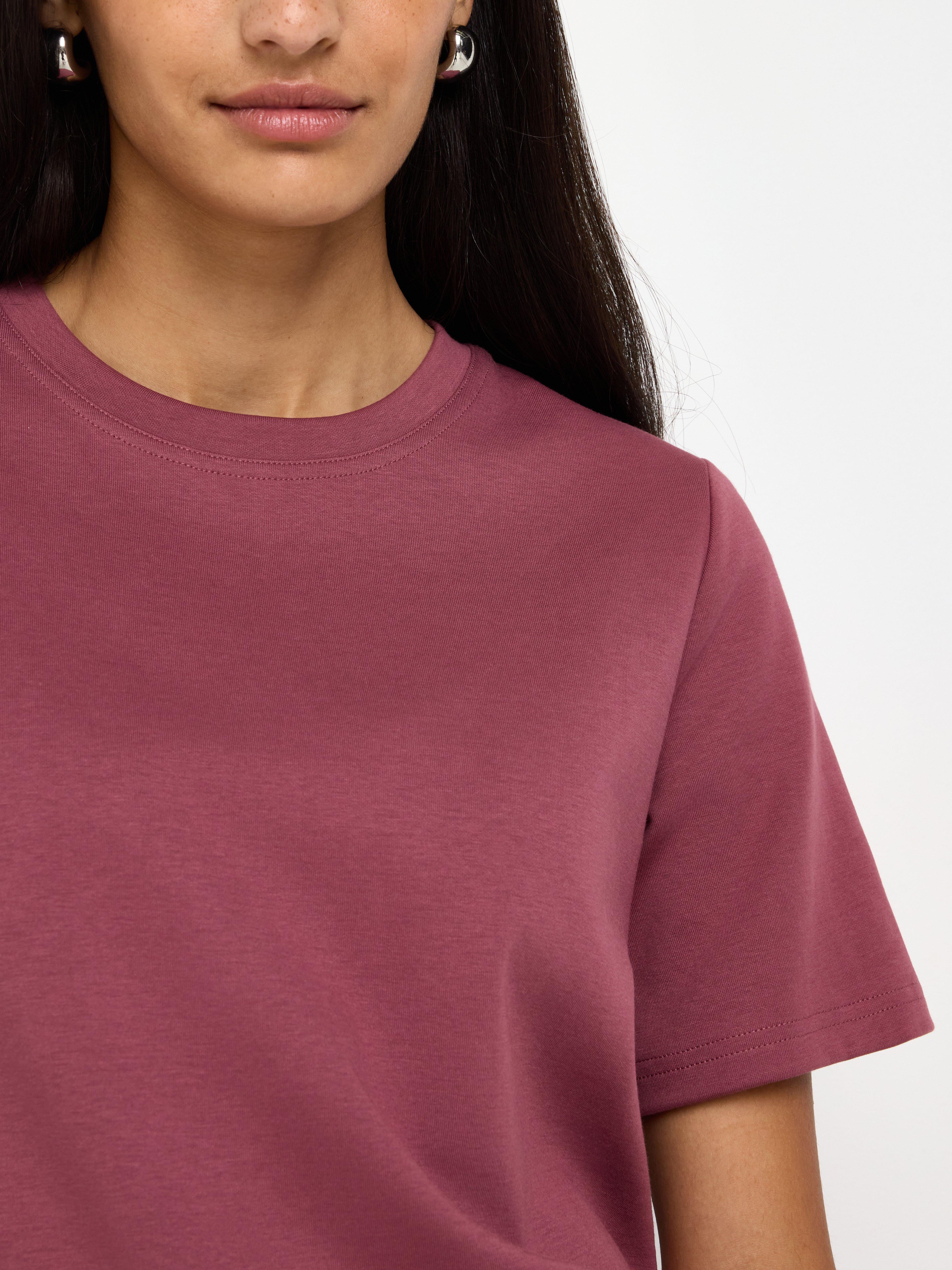 T-shirt - Womens Wear - Lilac