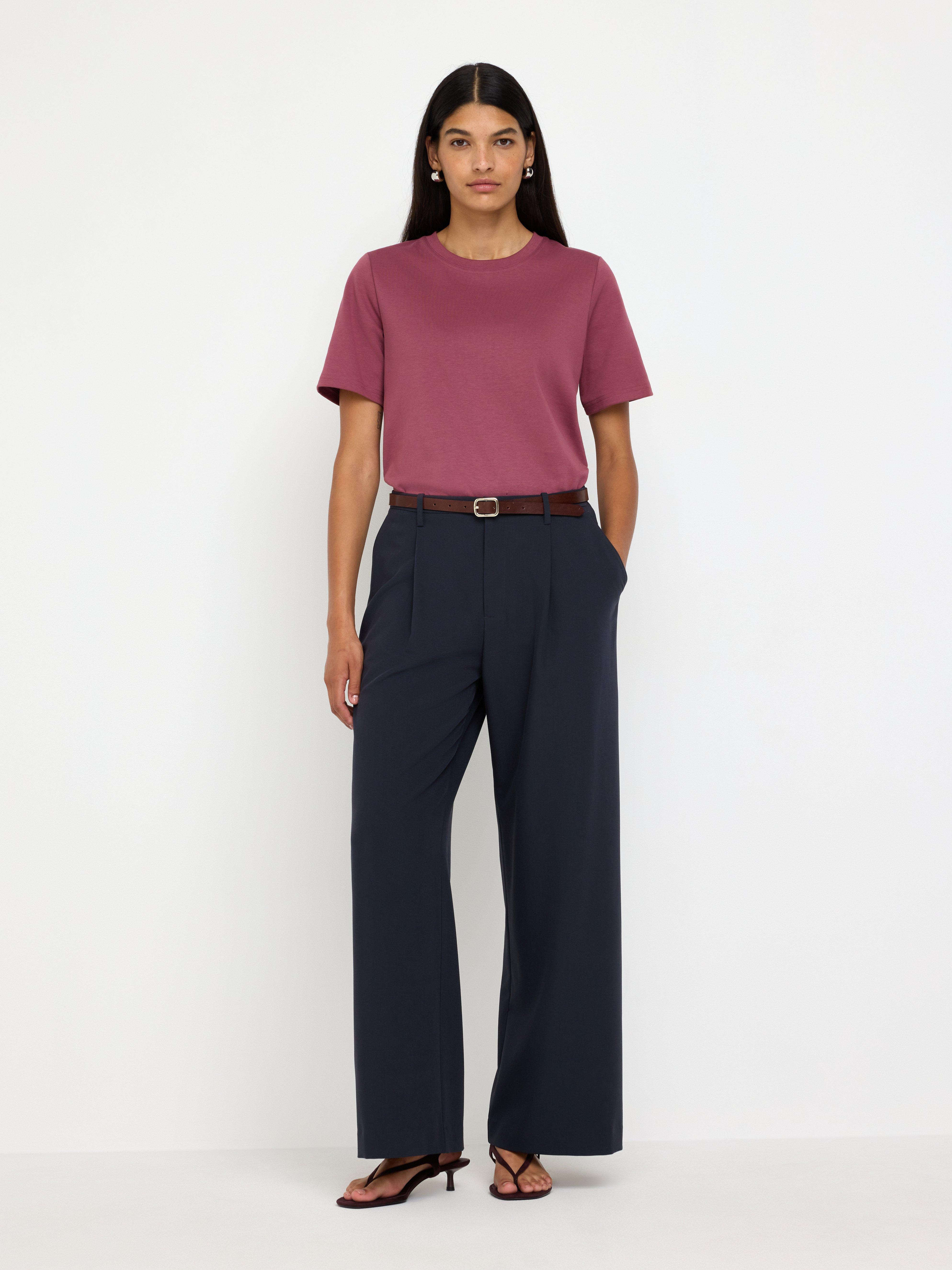 T-shirt - Womens Wear - Lilac