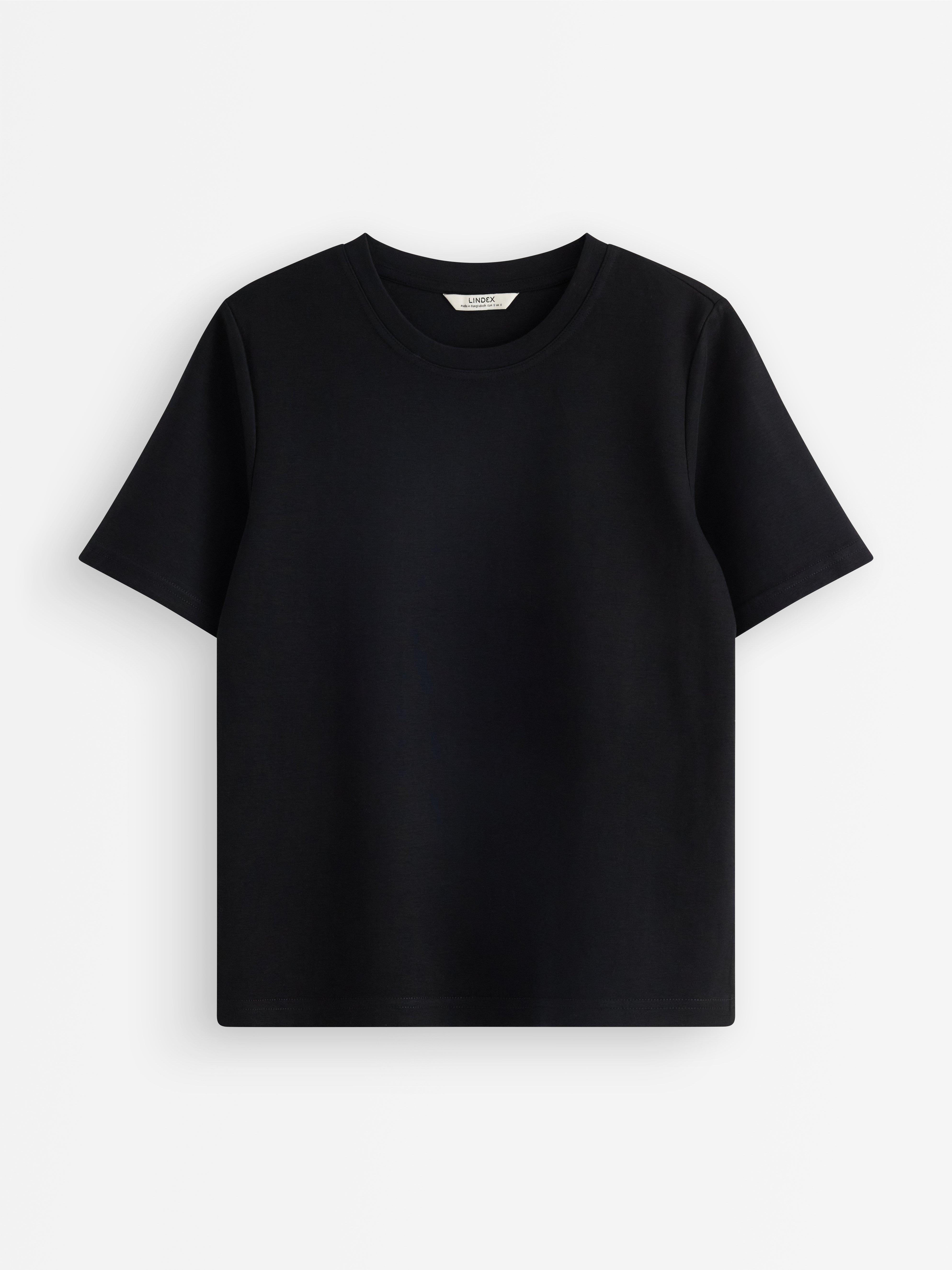 T-shirt - Dame - Sort