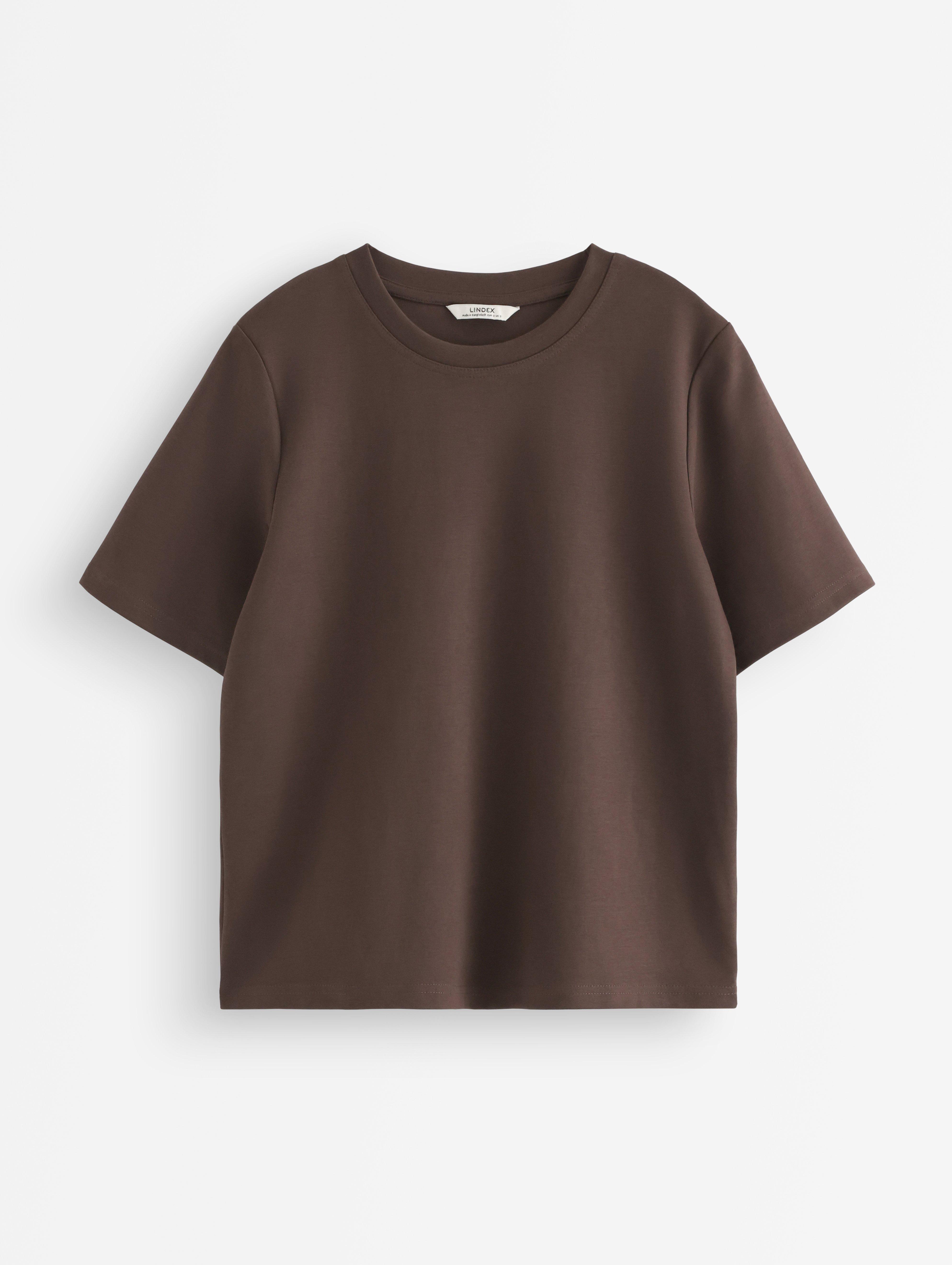 T-shirt - Dame - Brun