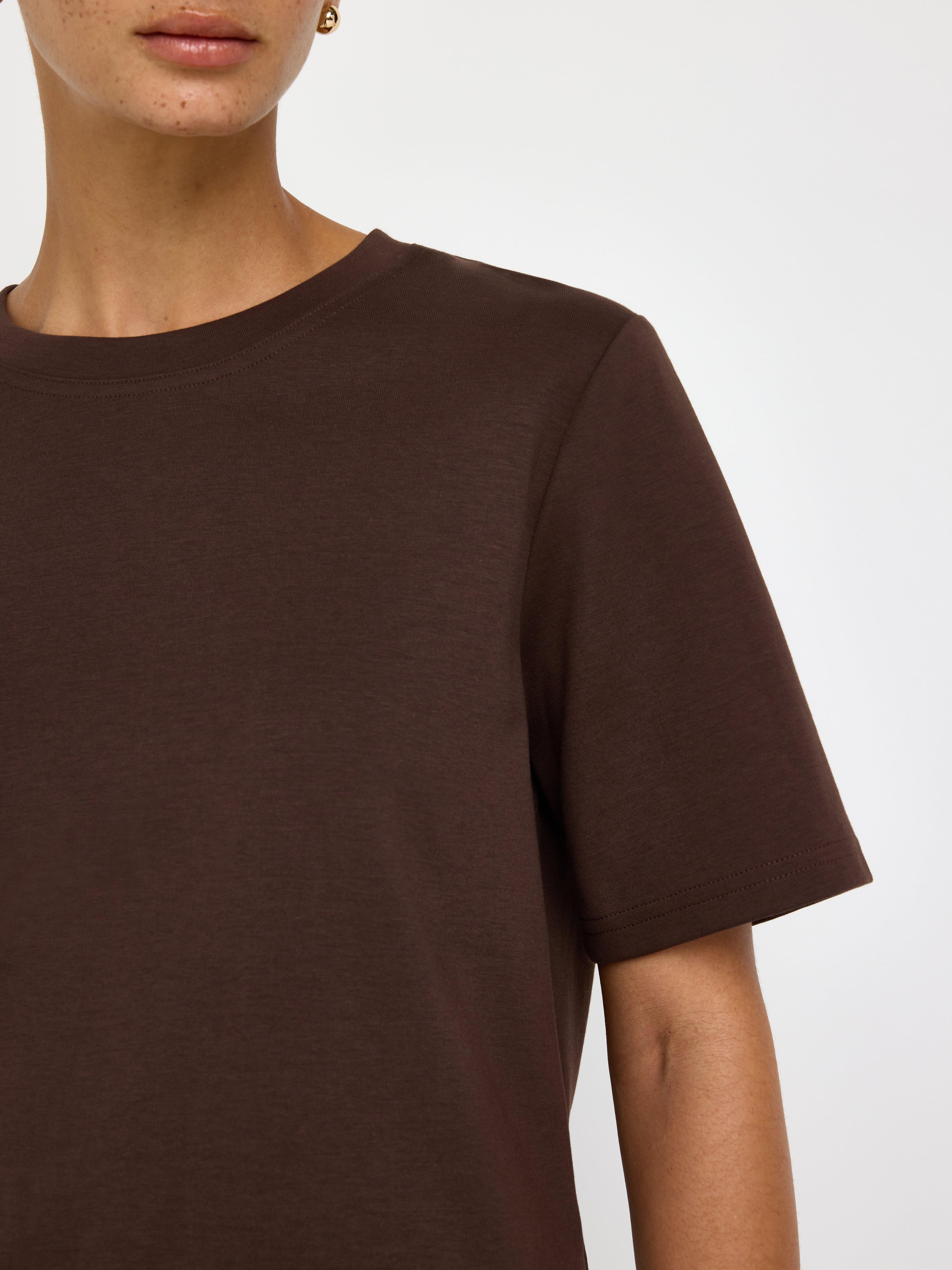 T-shirt - Womens Wear - Brown