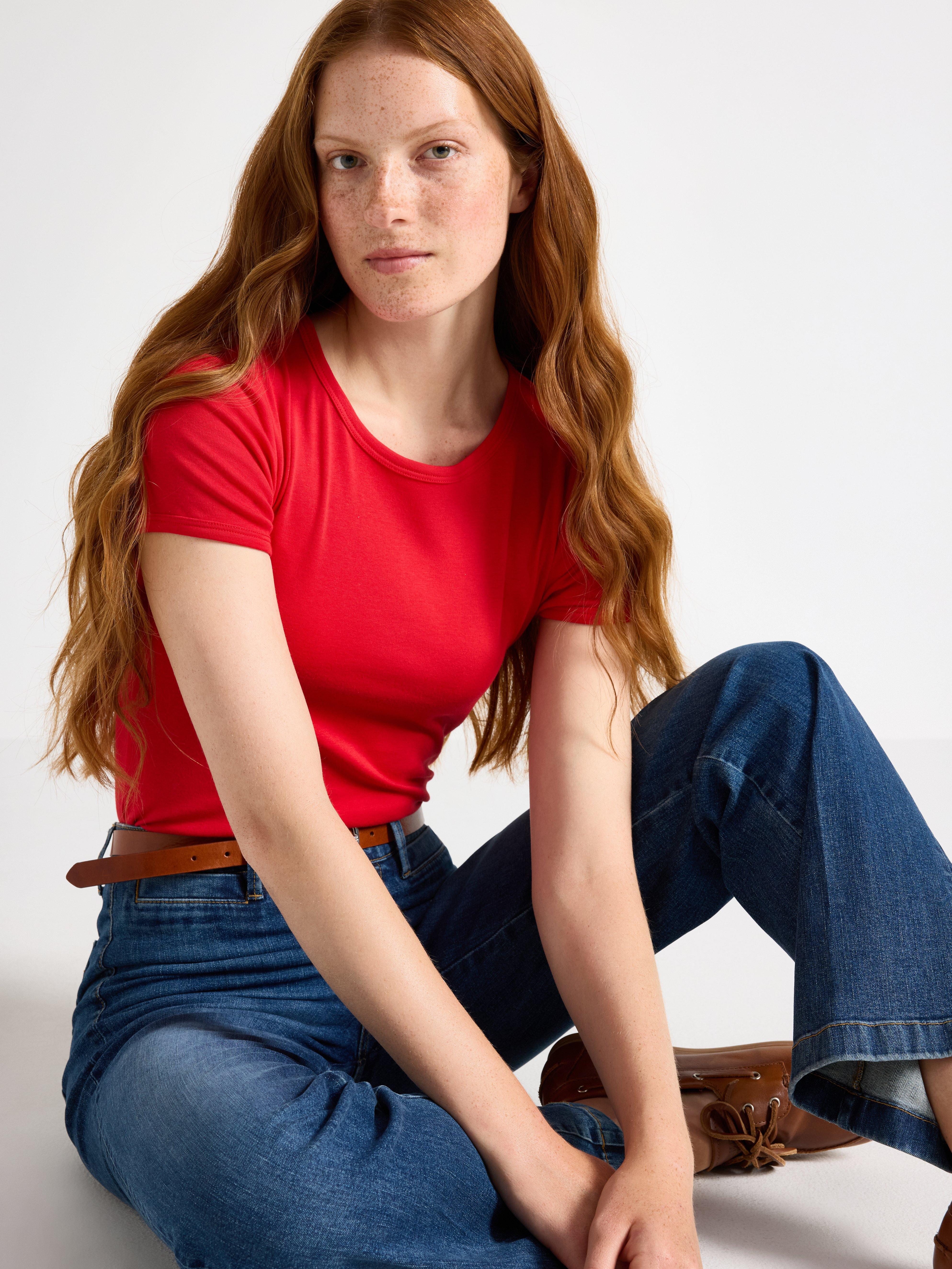 Top - Womens Wear - Red