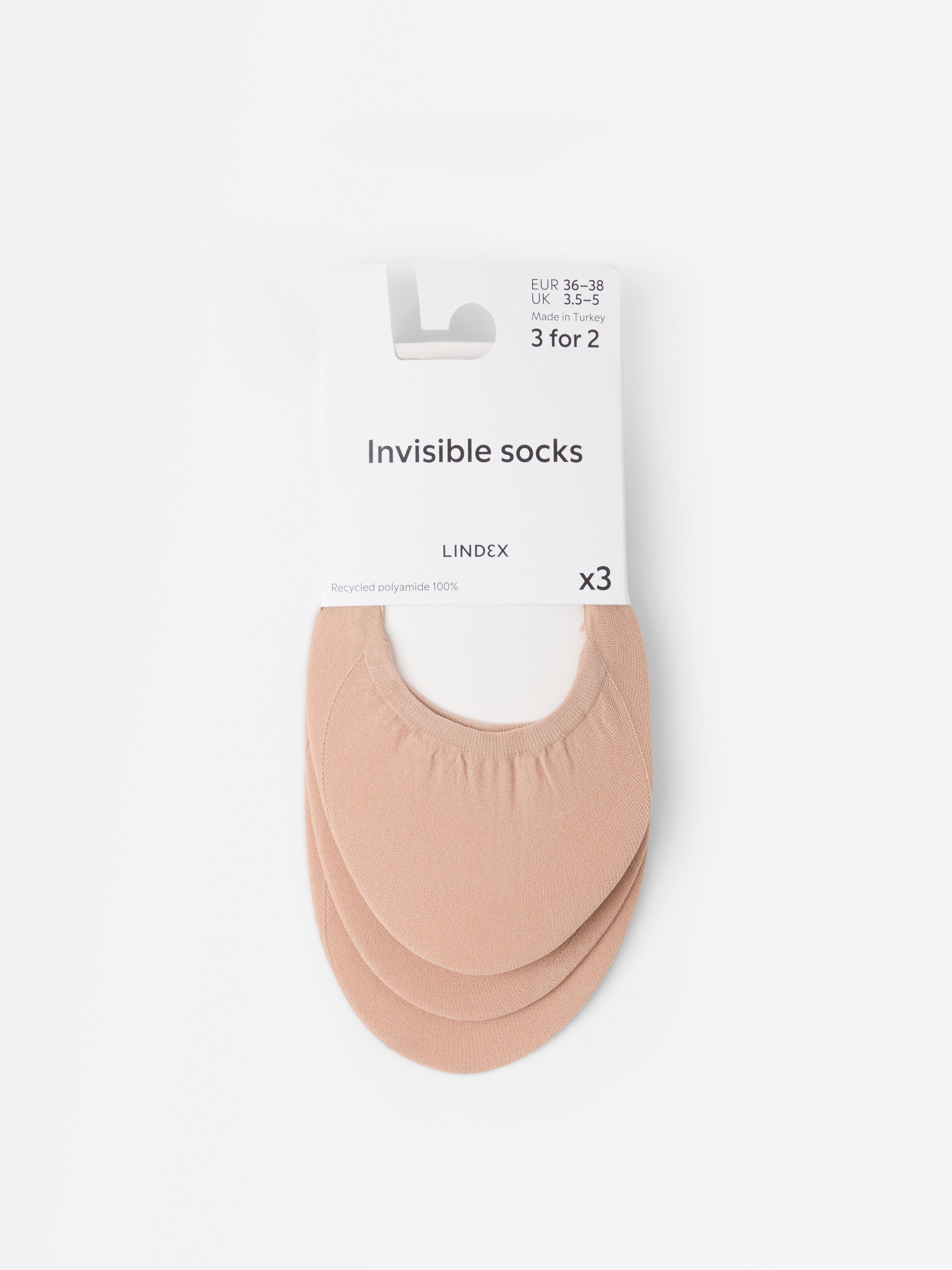 Usynlige strømper - Undertøj - Beige