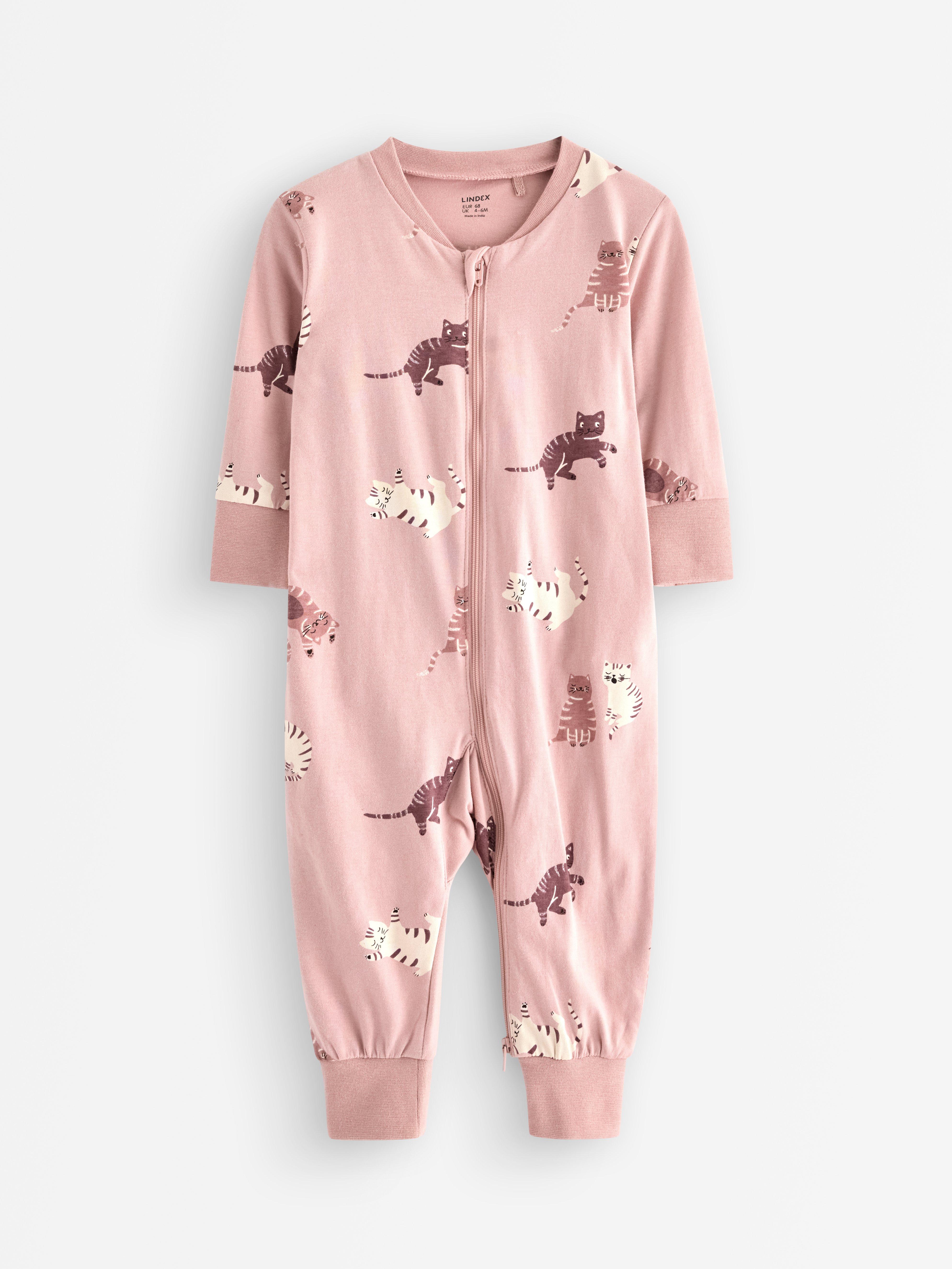 Pyjamas onesie - Børn - Lyserød