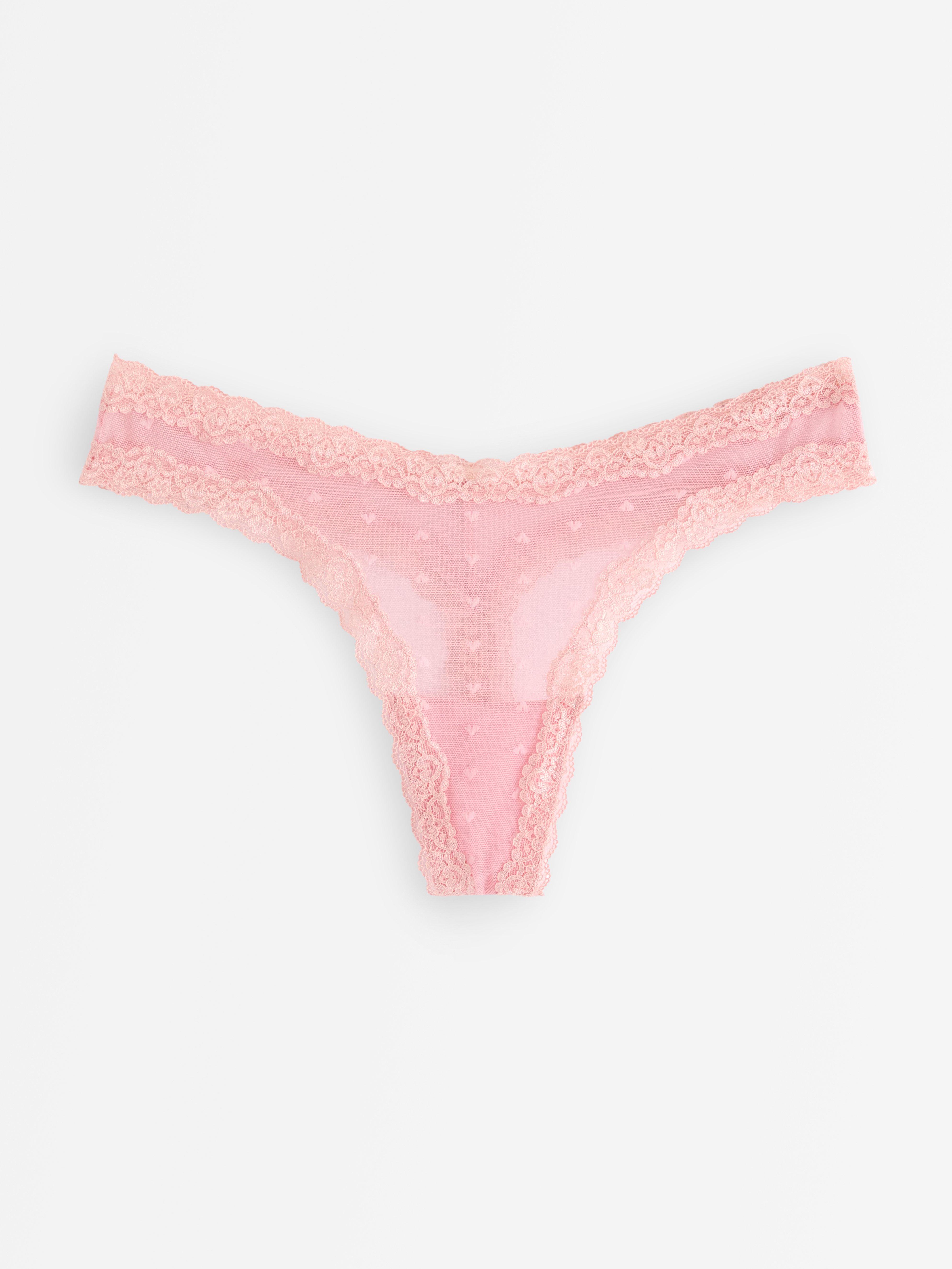 Stringtrosa låg - Underkläder - Rosa