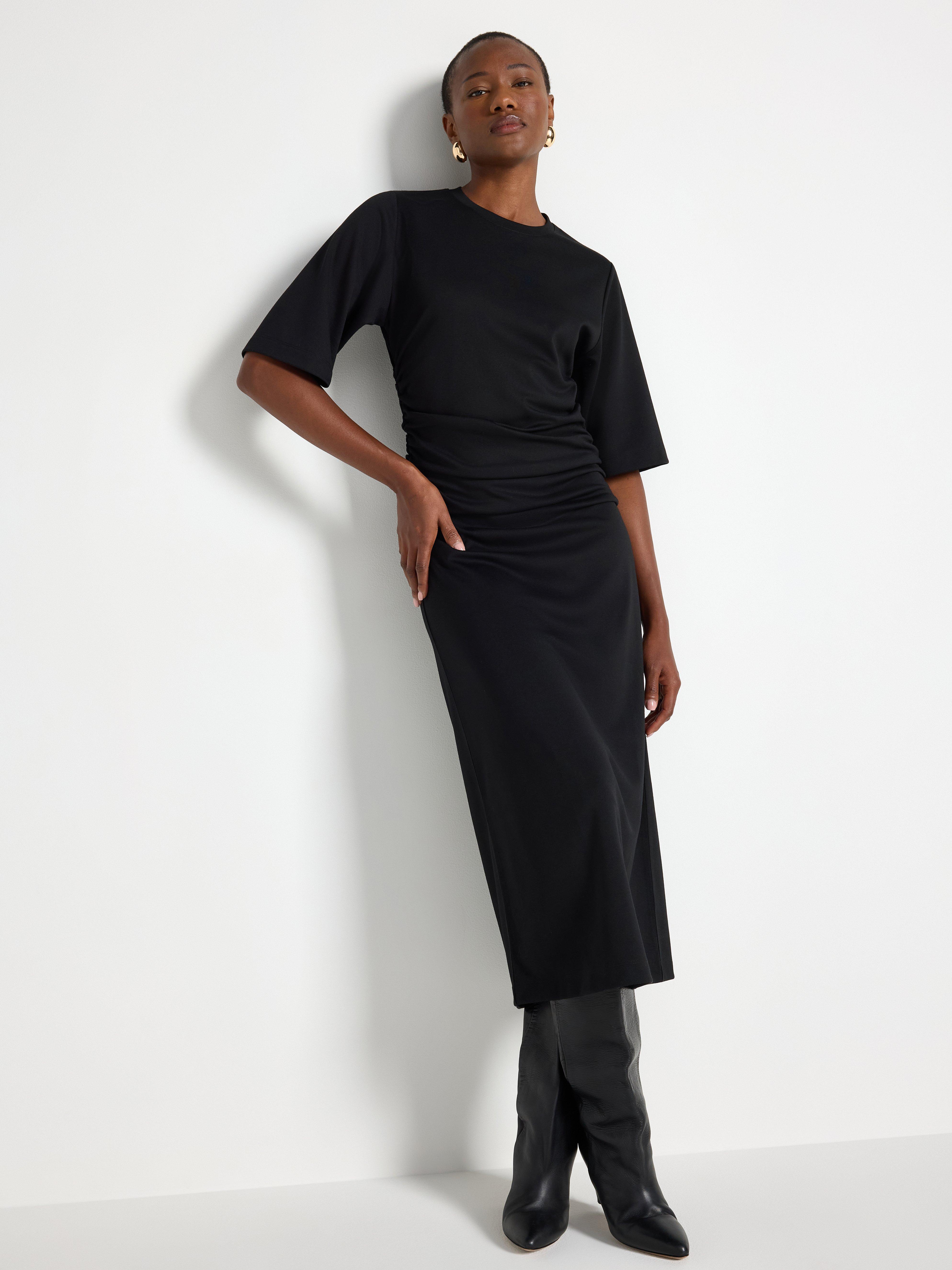 T-shirt dress - Womens Wear - Black