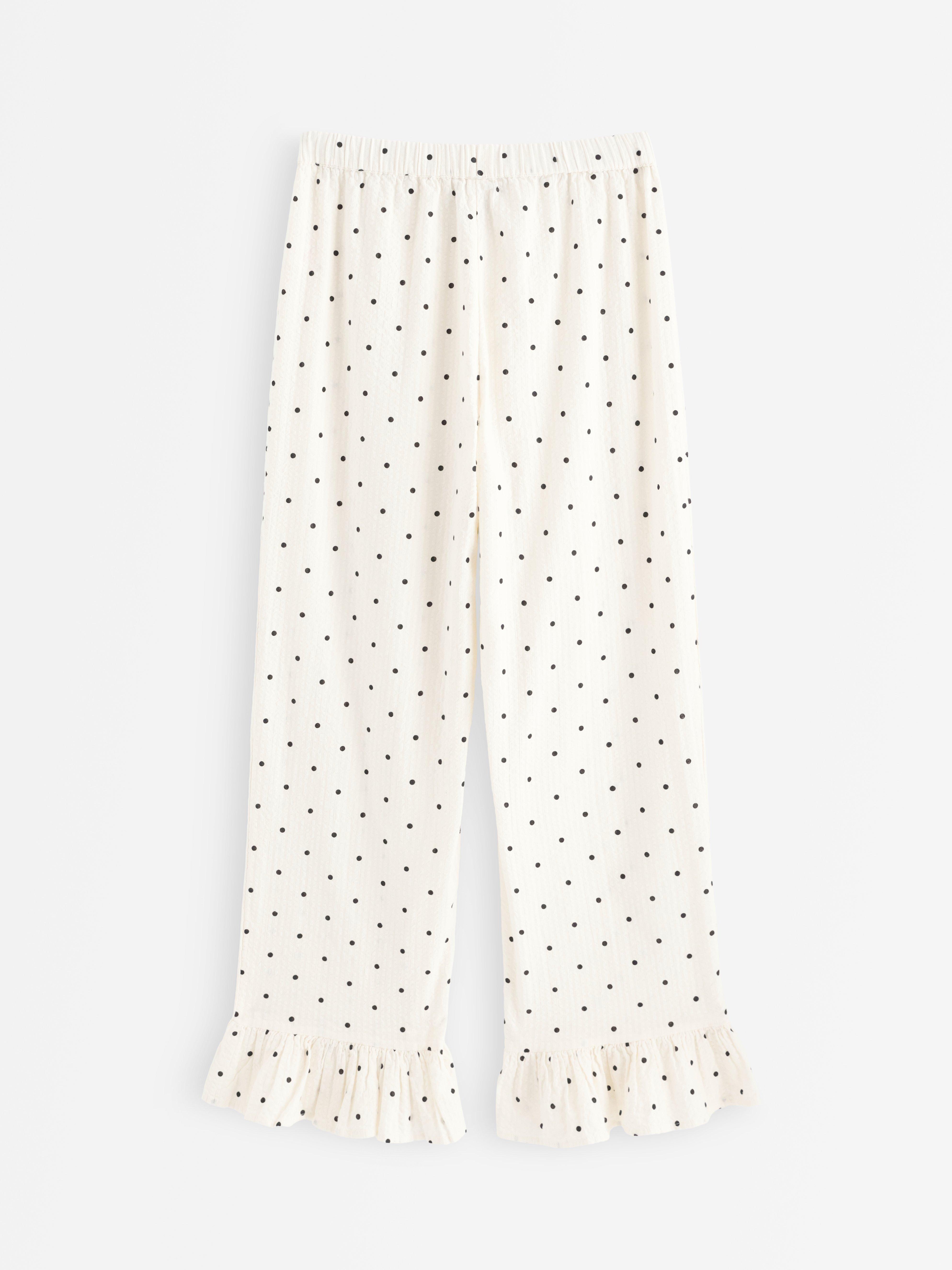 Pyjama Trousers - Lingerie - White