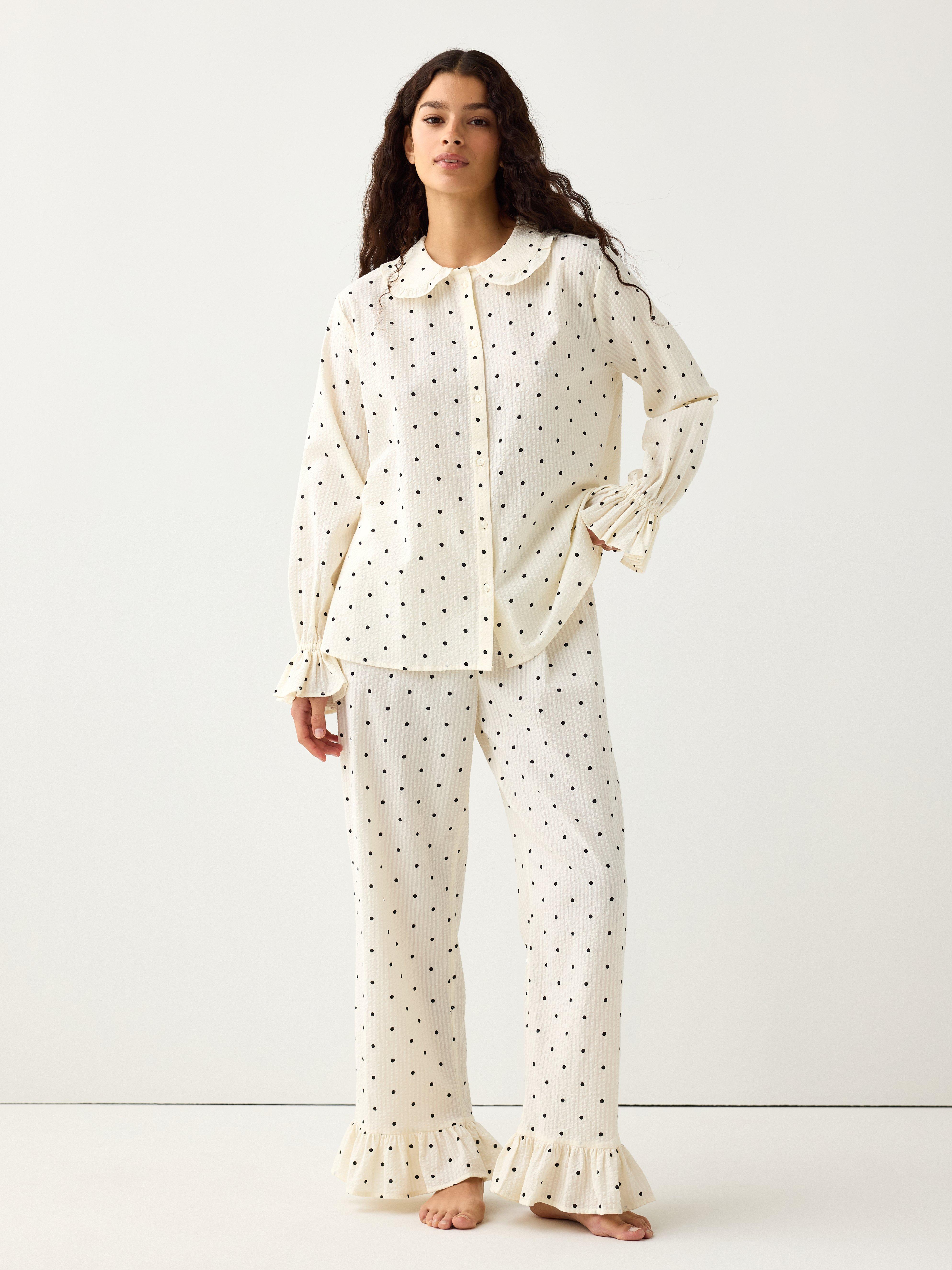 Pyjama Trousers - Lingerie - White