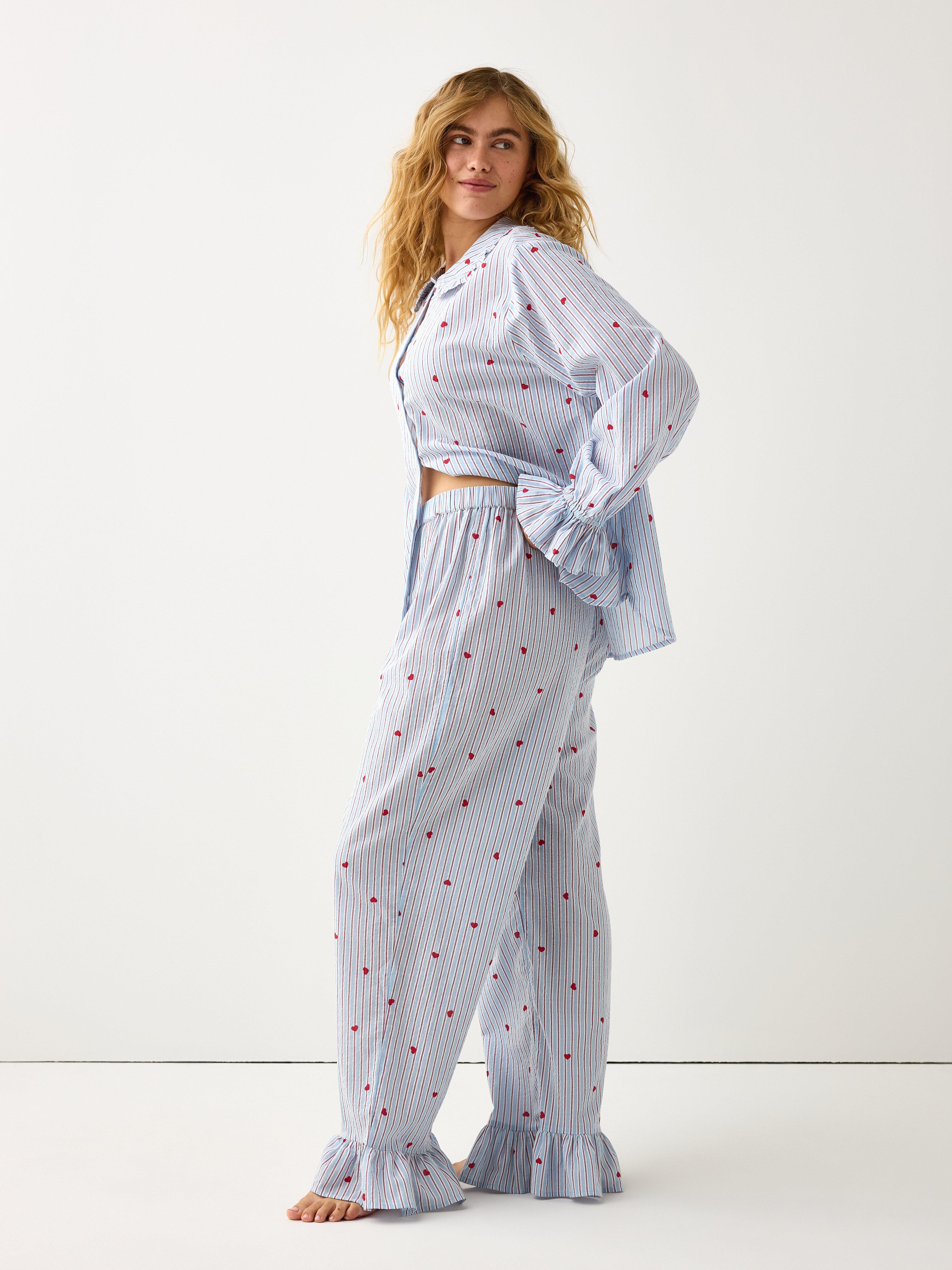 Pyjama Trousers - Lingerie - Blue