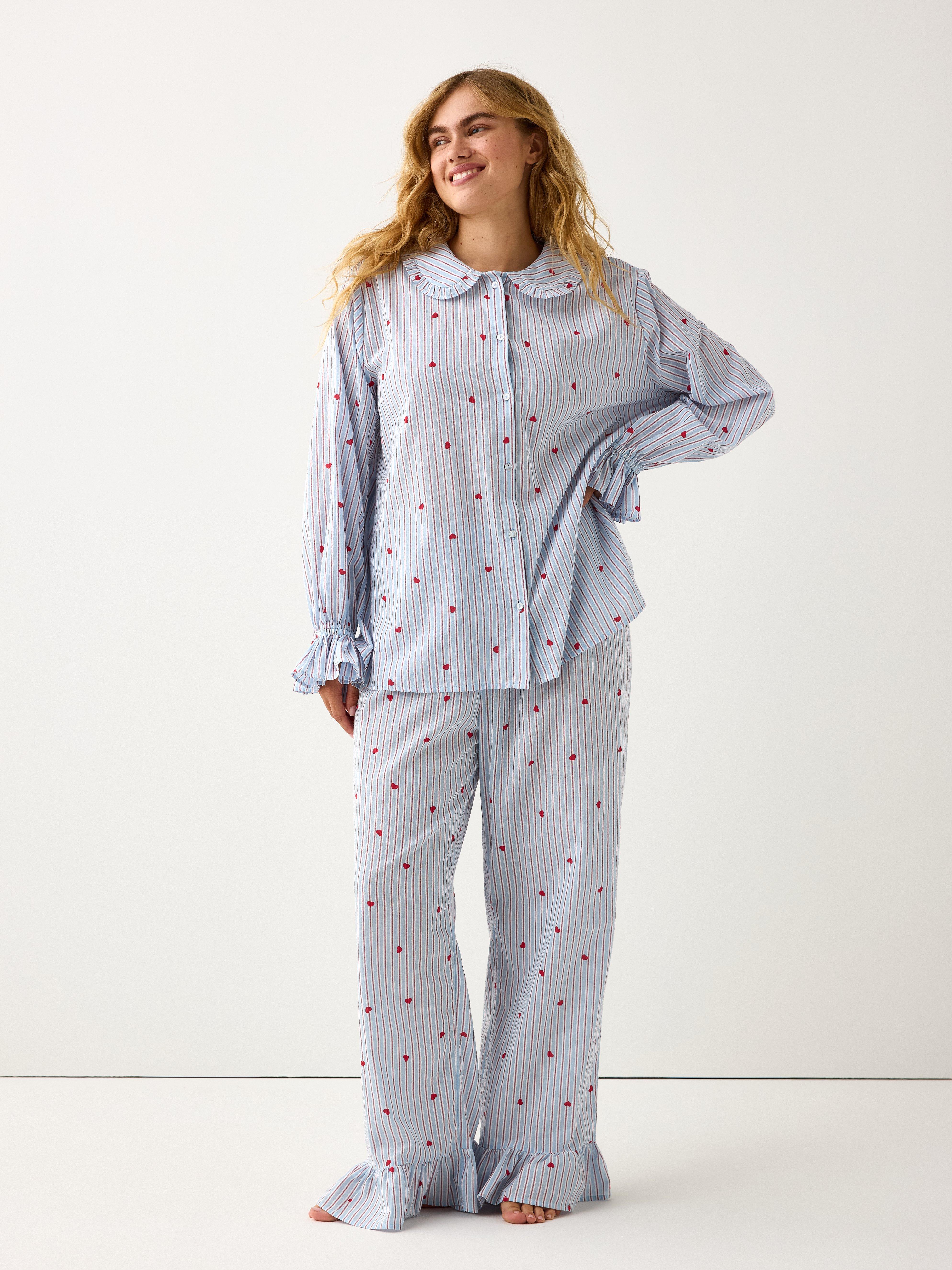 Pyjama Trousers - Lingerie - Blue