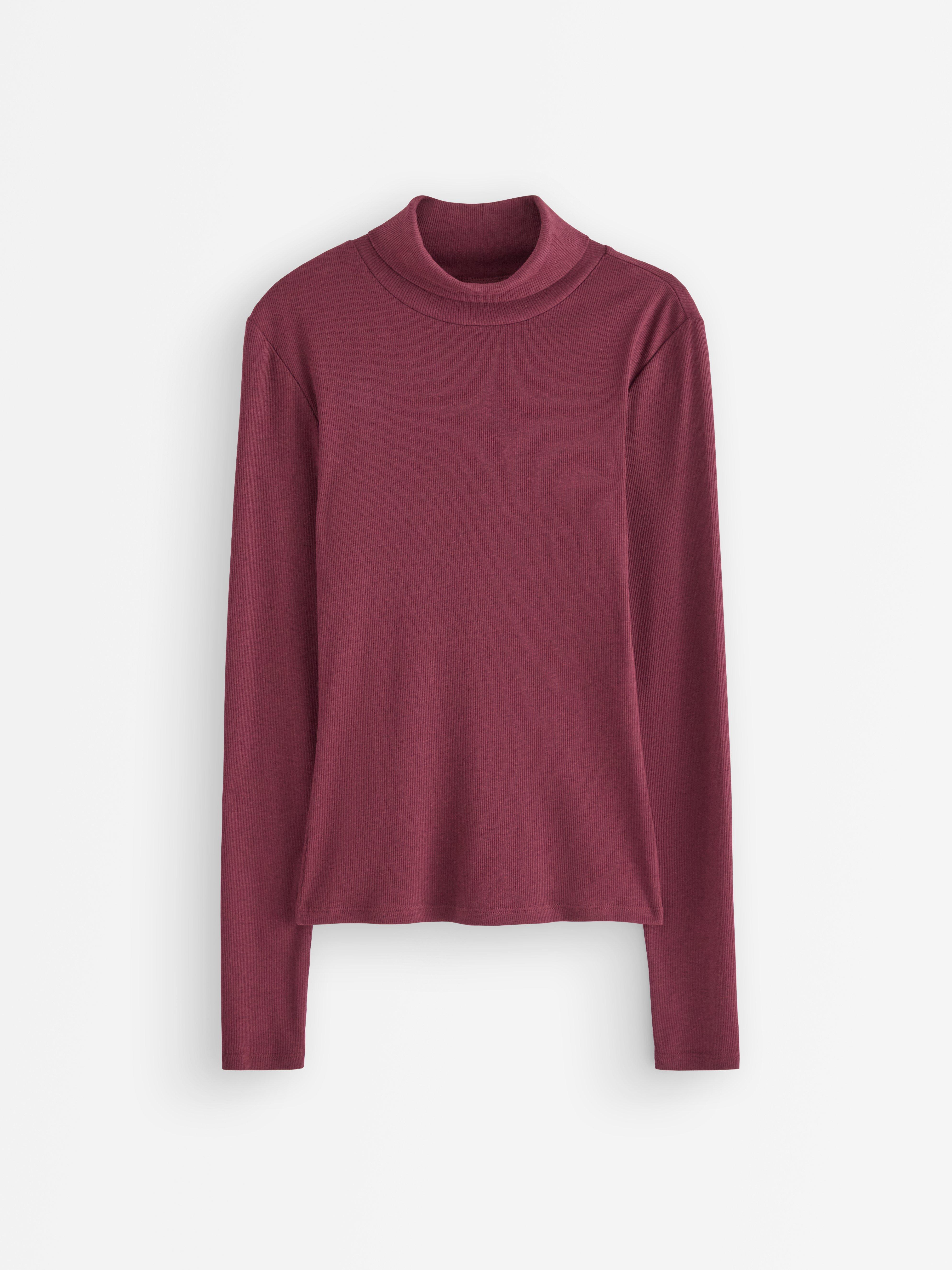 Roller Neck Top - Womens Wear - Lilac