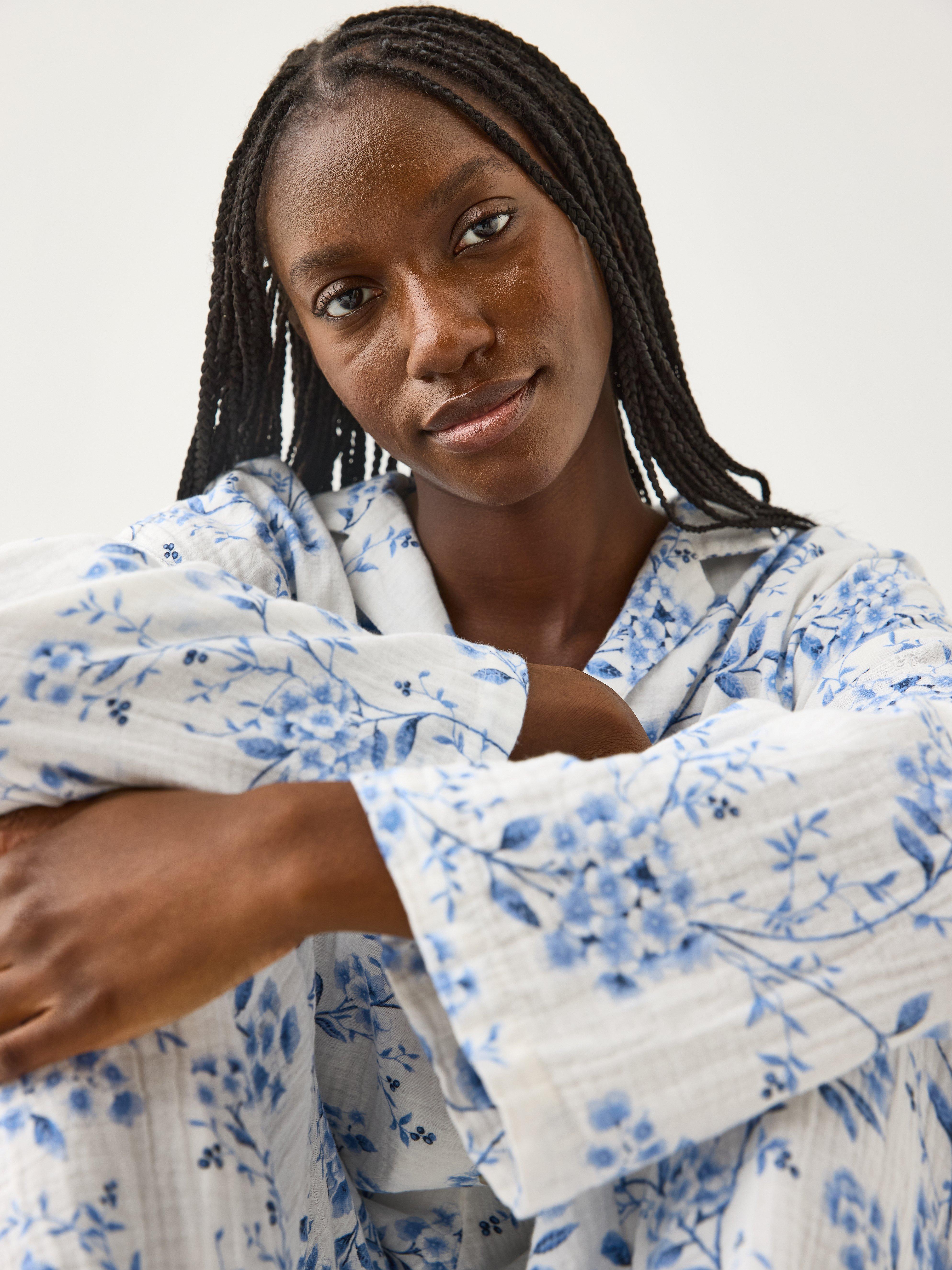 Pyžamová súprava - Spodná bielizeň - Modrá