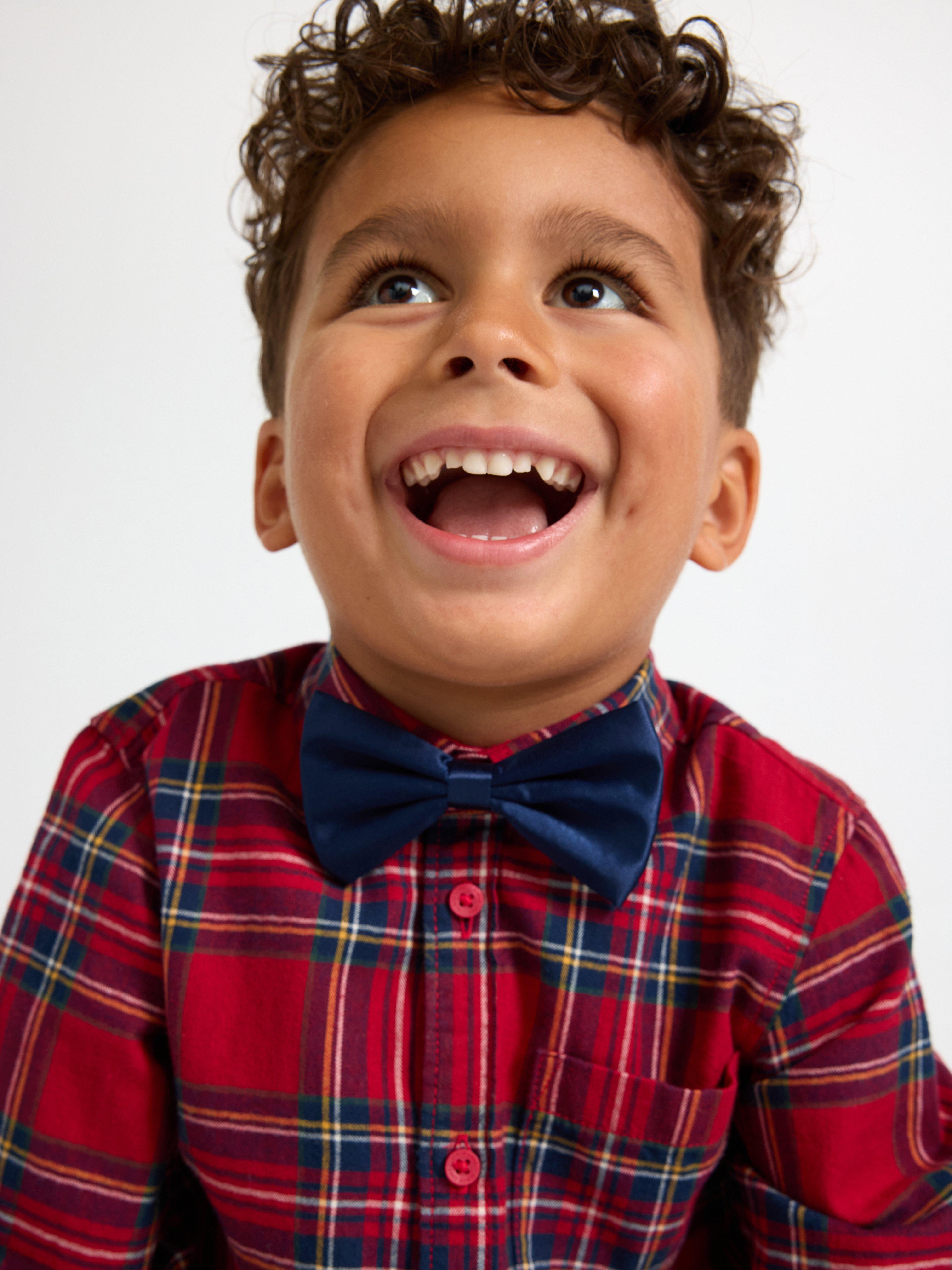 Košeľa - Deti - Červená