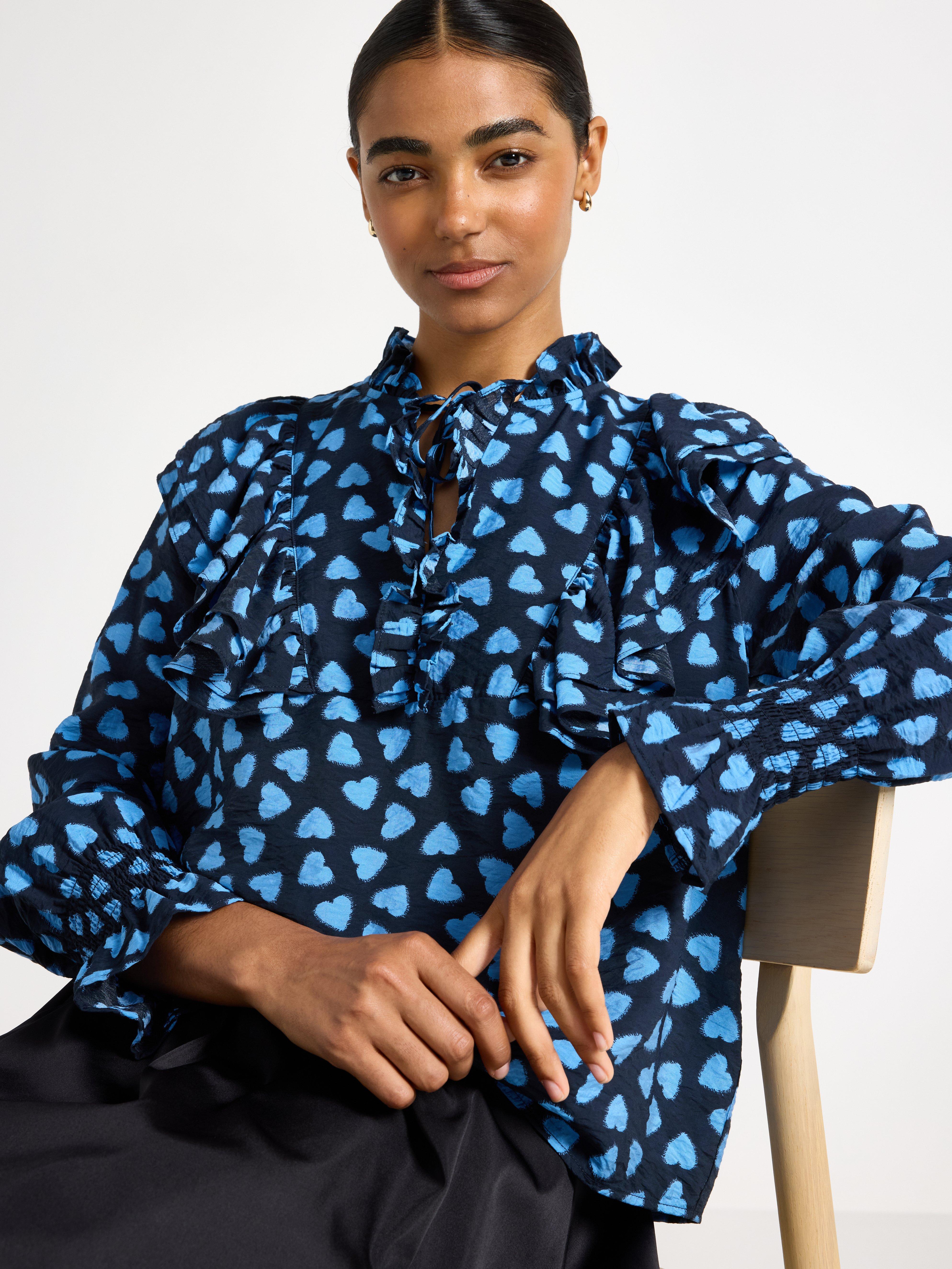 Blouse - Womens Wear - Blue