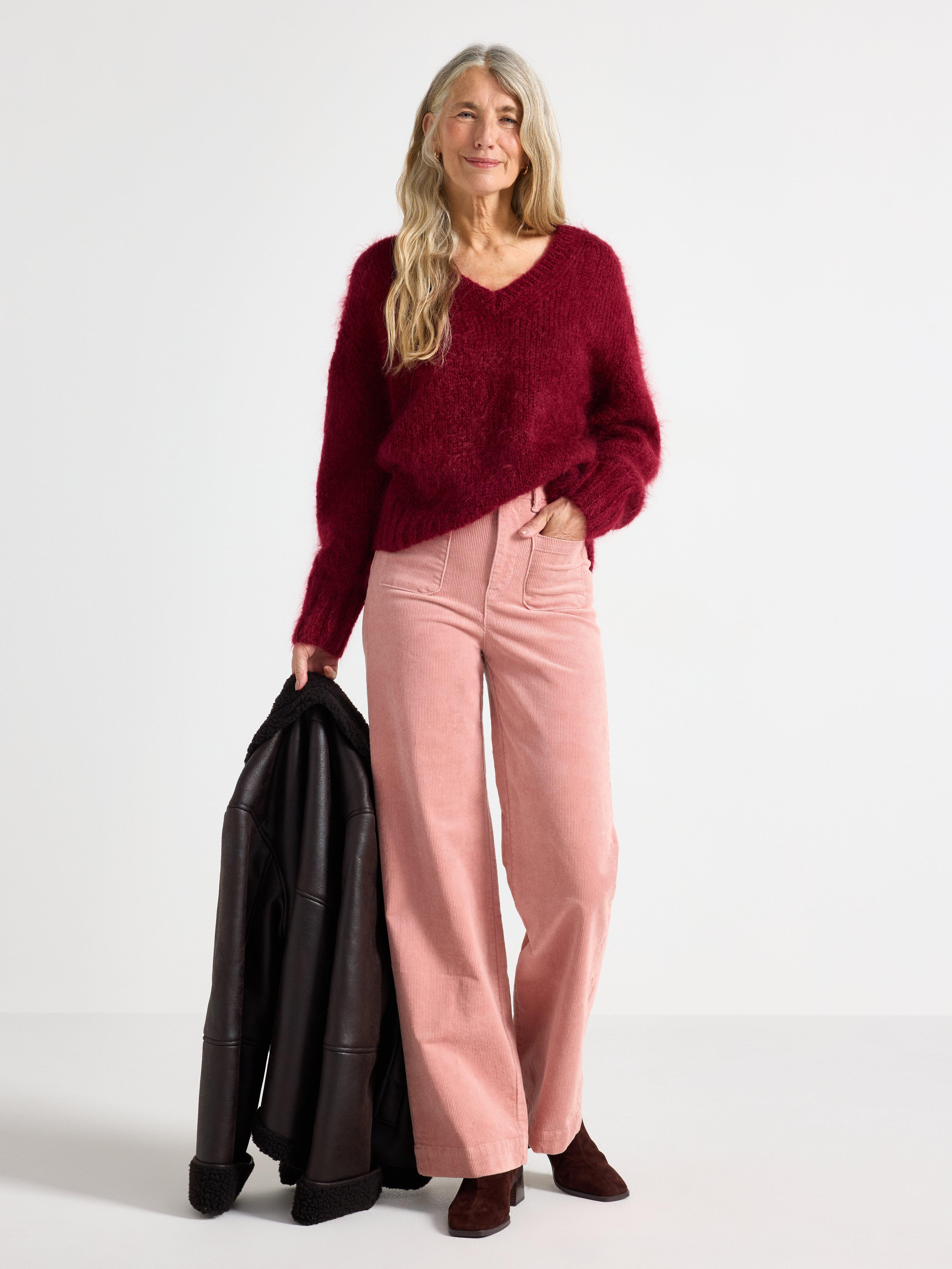 Sweater - Womens Wear - Red